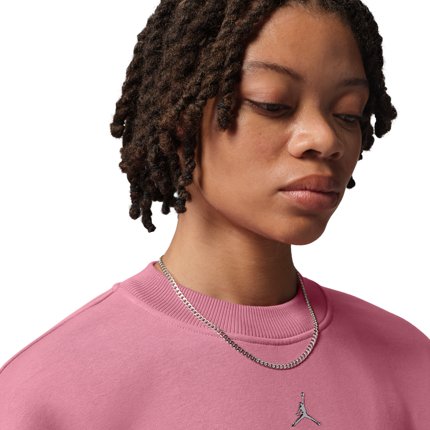 Jordan Brooklyn Fleece BB Pullover Hoodie - Women's - Desert Berry