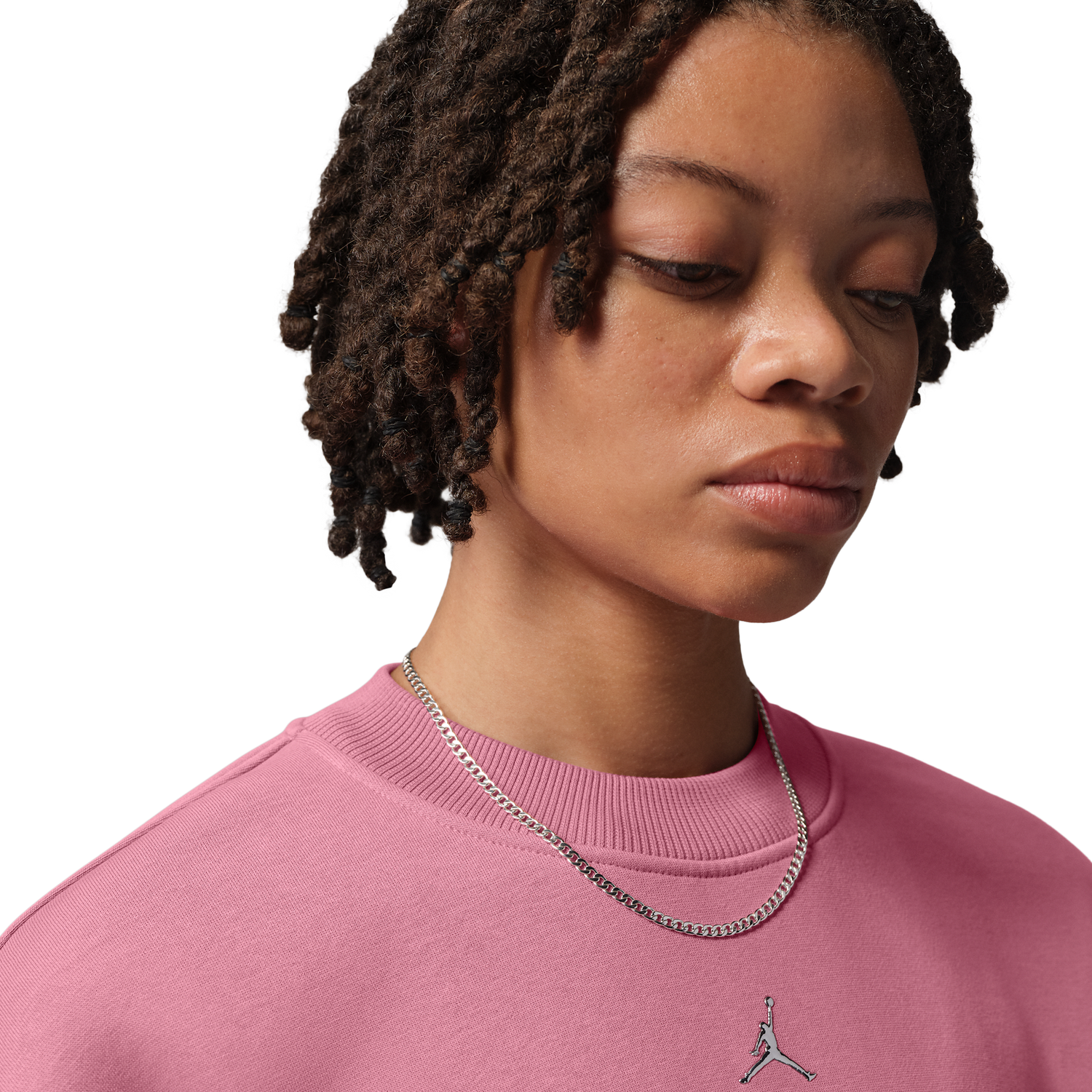 Jordan Brooklyn Fleece BB Pullover Hoodie - Women's - Desert Berry