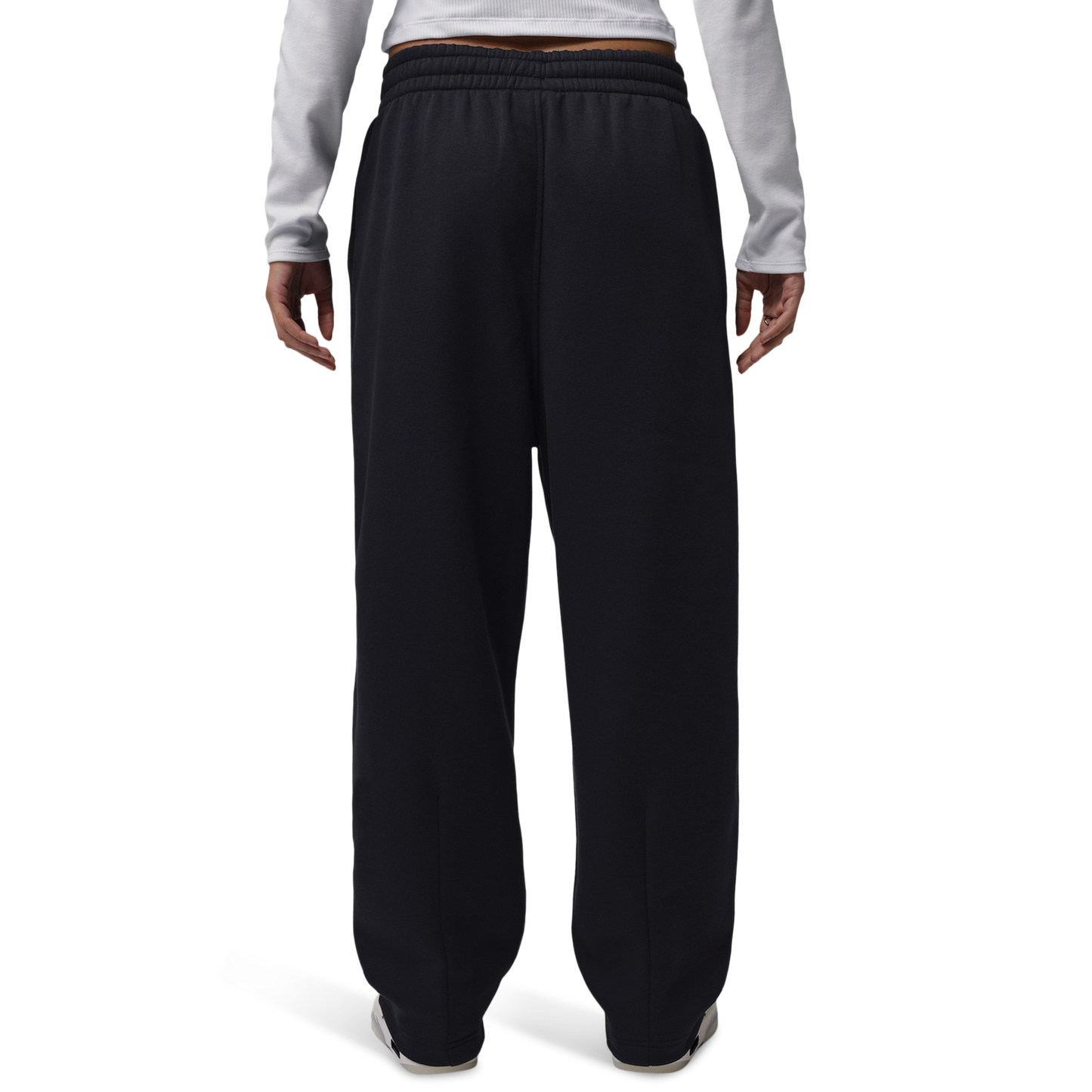 Jordan Brooklyn Fleece BB Wide Leg Pants - Women's - Black