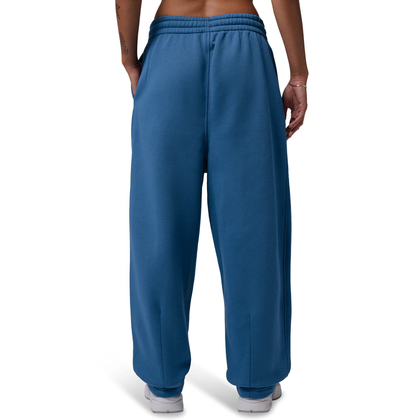 Jordan Brooklyn Fleece BB Wide Leg Pants - Women's - True Blue