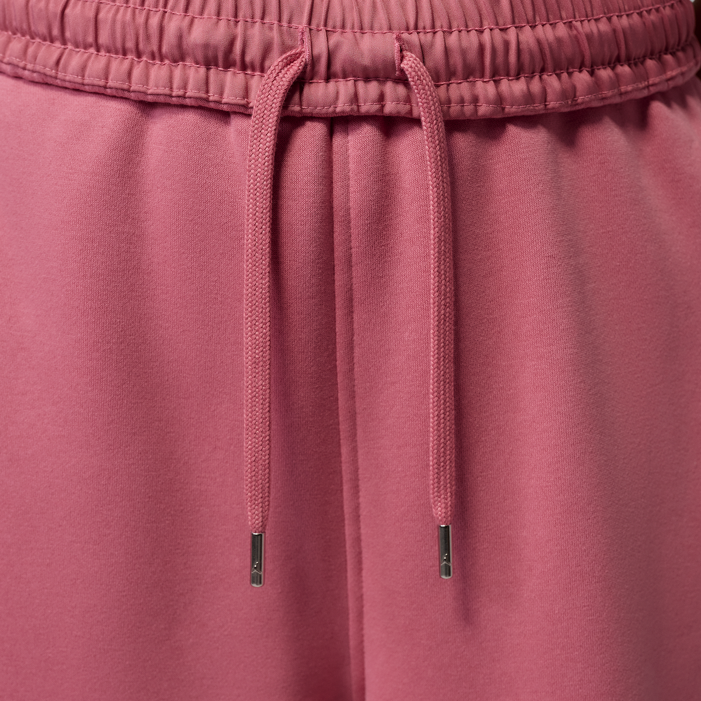 Jordan Brooklyn Fleece BB Wide Leg Pants - Women's - Desert Berry
