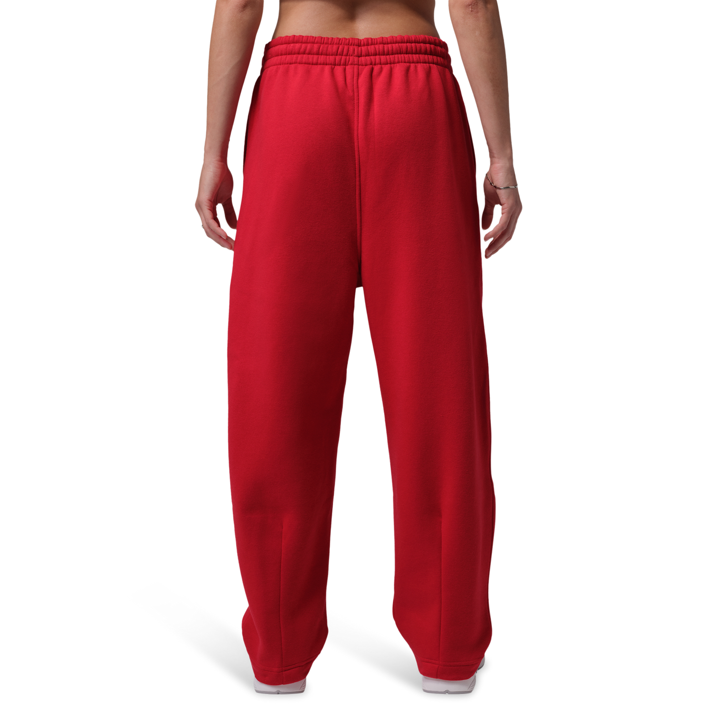 Jordan Brooklyn Fleece BB Wide Leg Pants - Women's - Gym Red