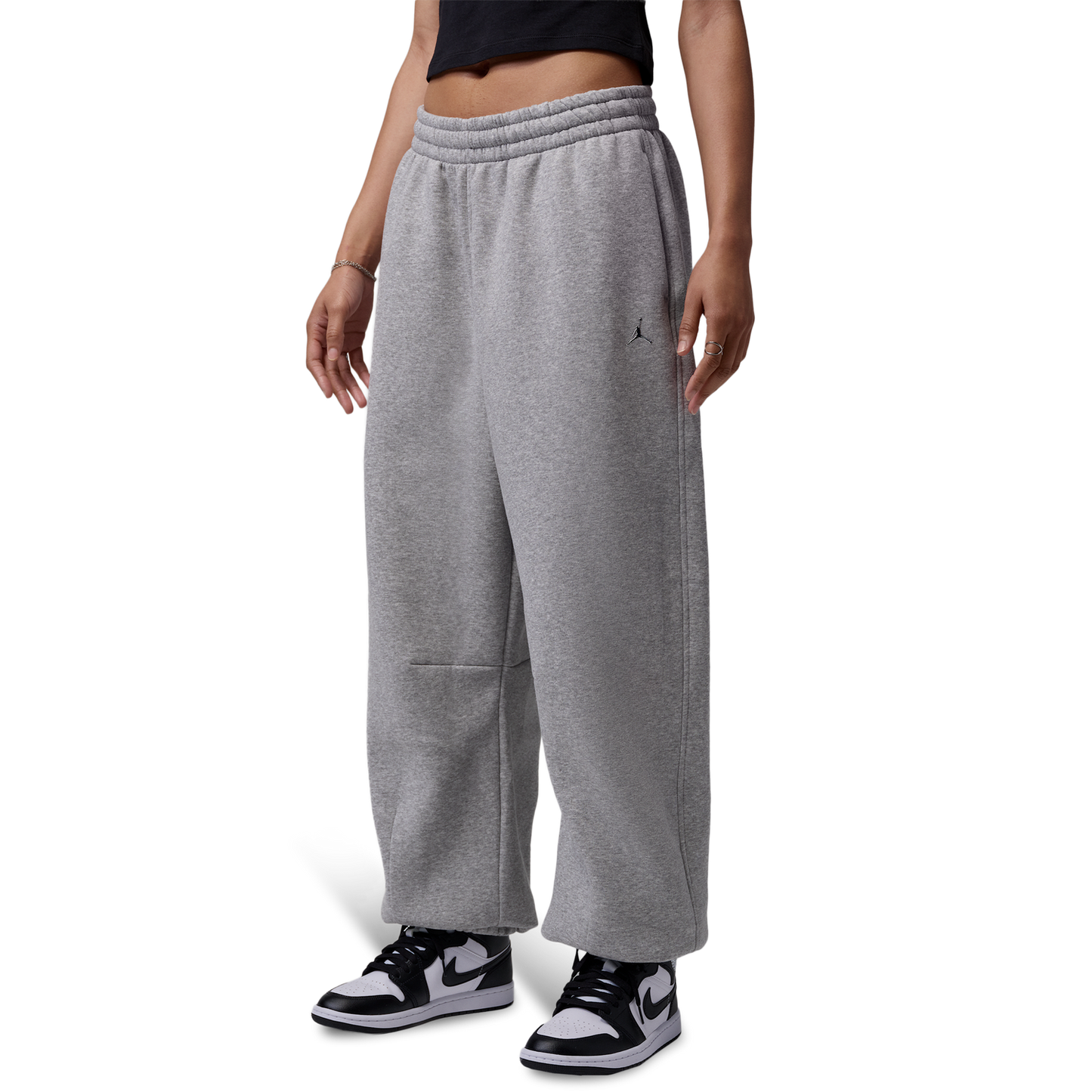 Jordan Brooklyn Fleece Jogger Pant BB - Women's - Dk Grey Heather