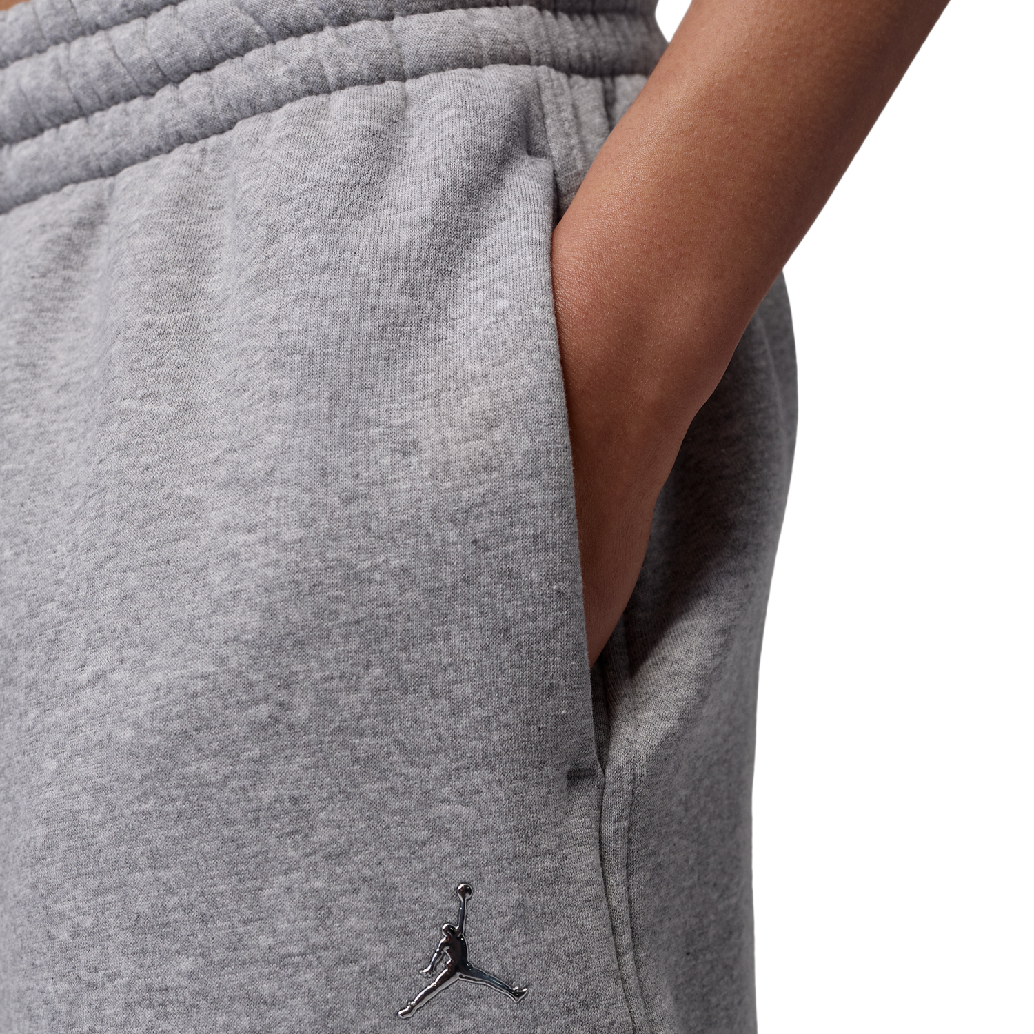 Jordan Brooklyn Fleece Jogger Pant BB - Women's - Dk Grey Heather