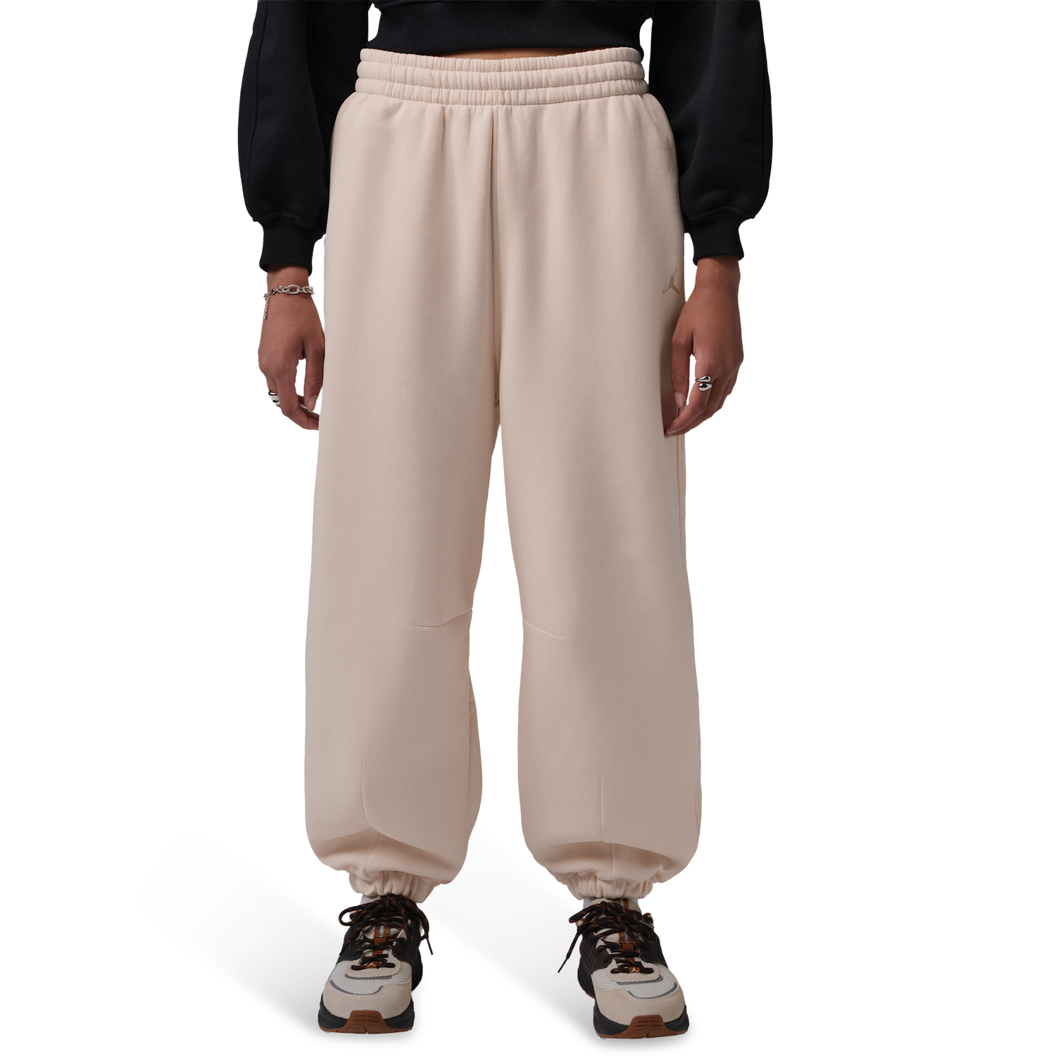 Jordan Brooklyn Fleece Jogger Pant BB - Women's - Pearl White