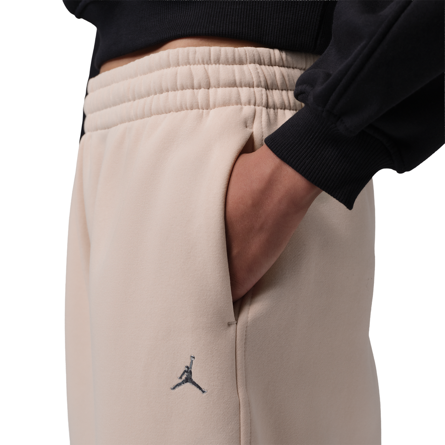 Jordan Brooklyn Fleece Jogger Pant BB - Women's - Pearl White