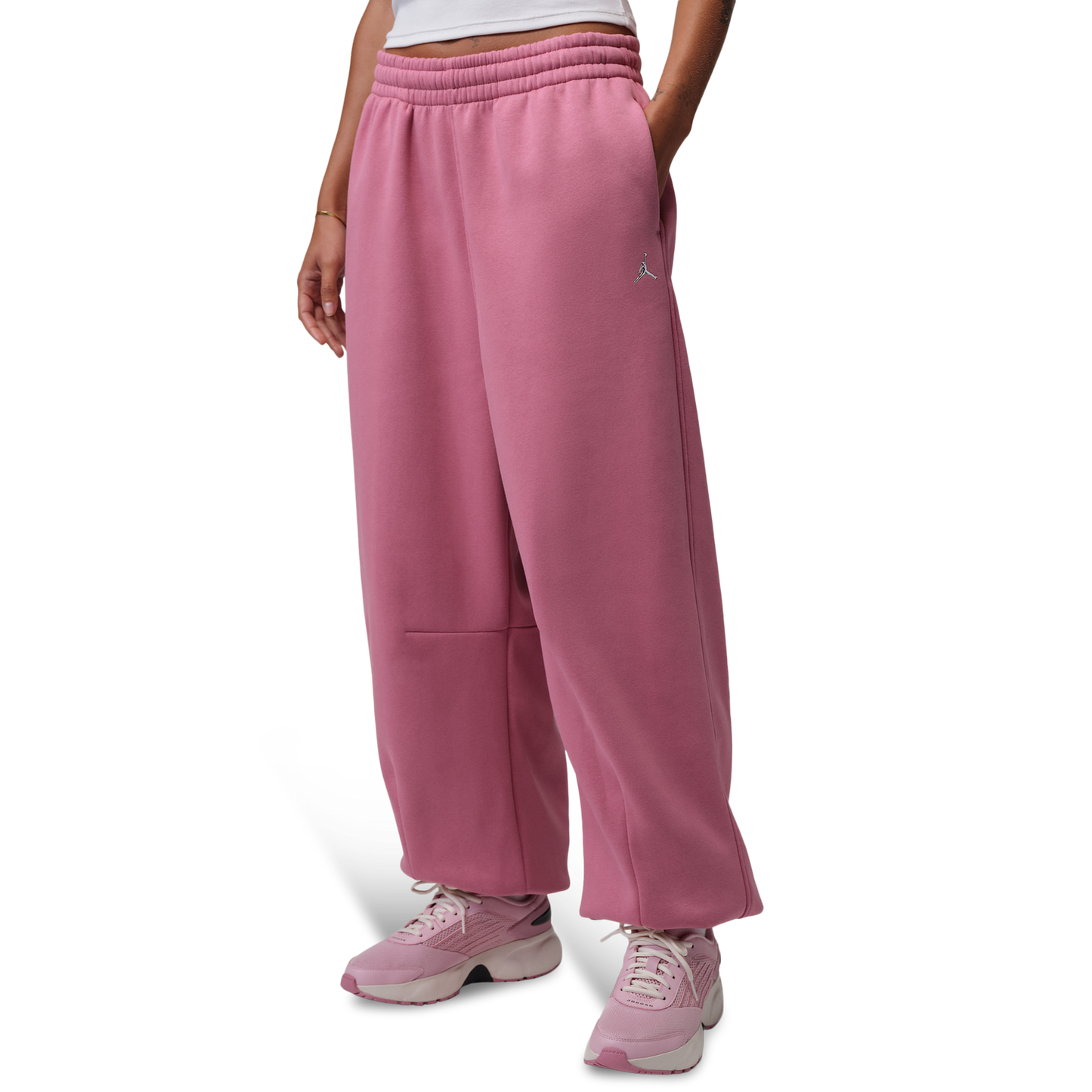 Jordan Brooklyn Fleece Jogger Pant BB - Women's - Desert Berry