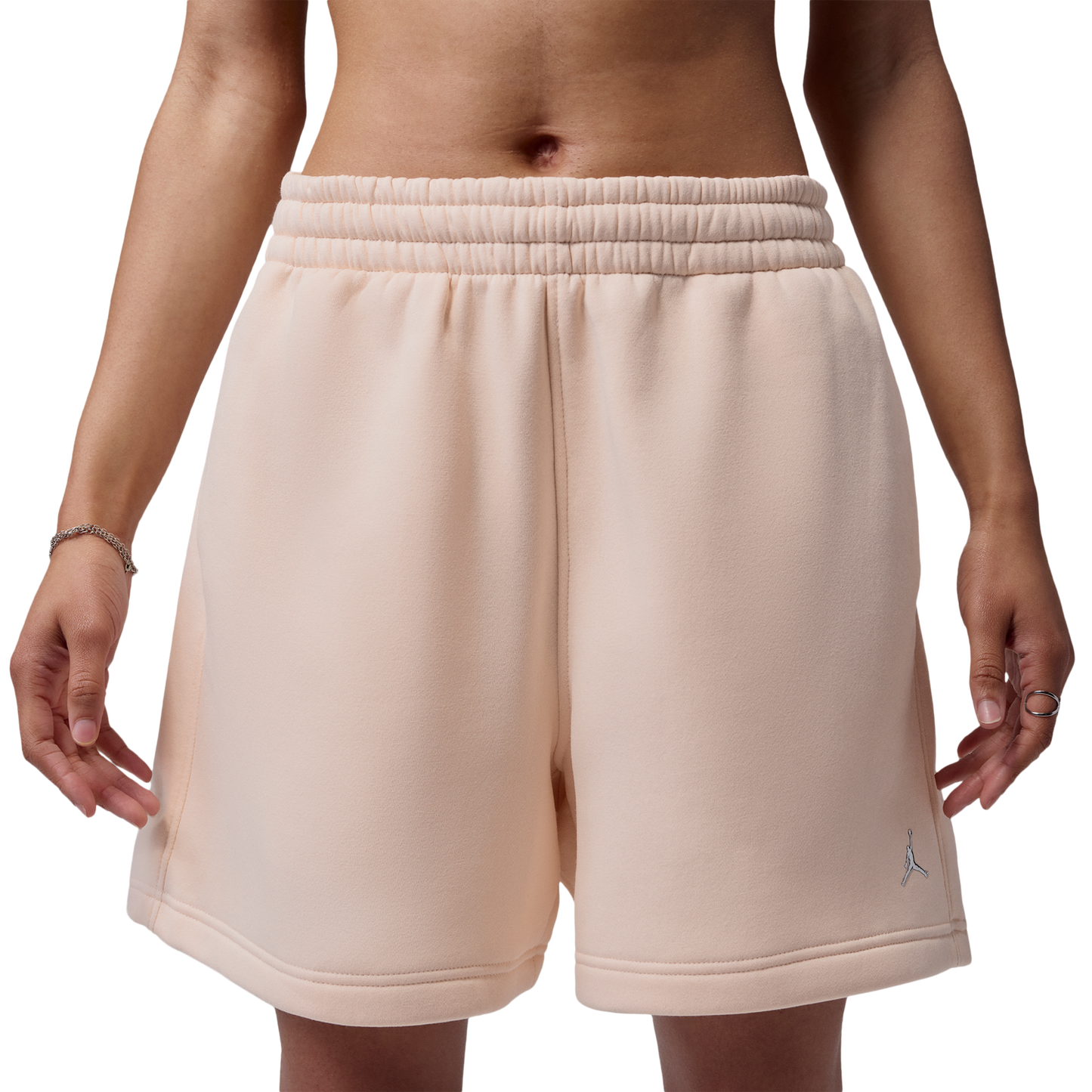 Jordan Brooklyn Fleece Short BB - Women's - Pearl White