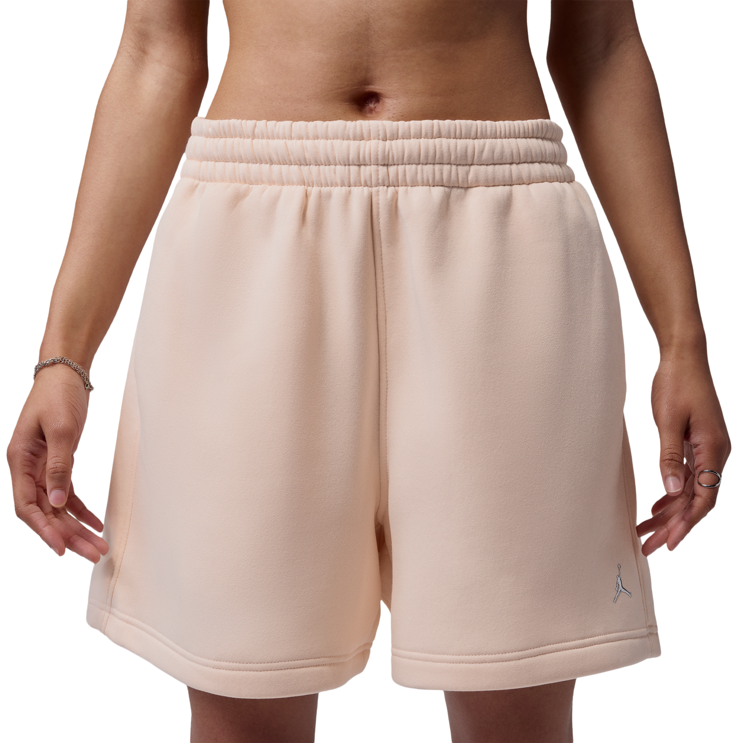 Jordan Brooklyn Fleece Short BB - Women's - Pearl White