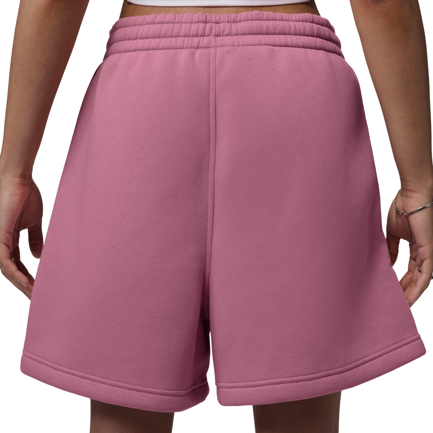 Jordan Brooklyn Fleece Short BB - Women's - Desert Berry