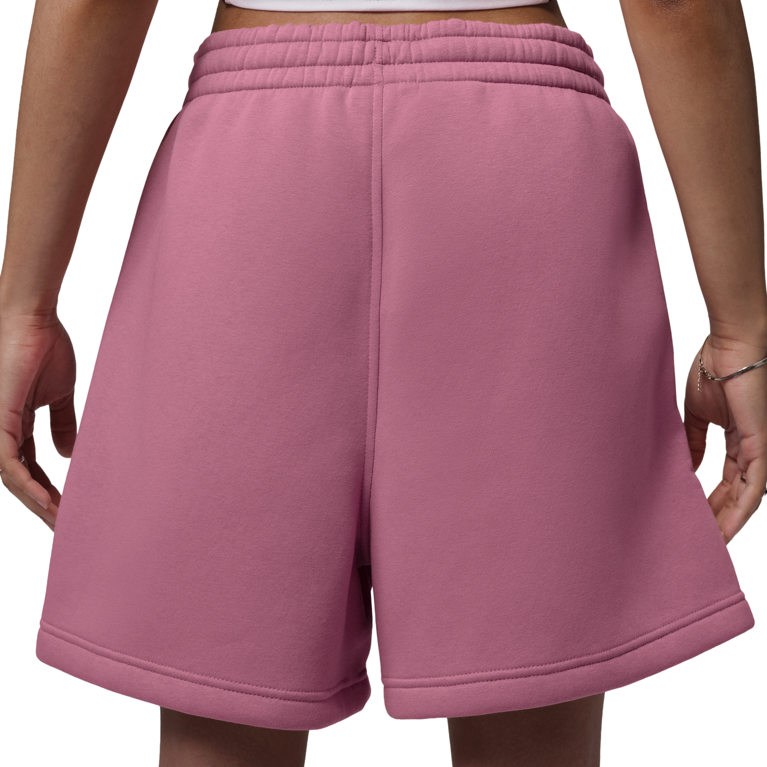 Jordan Brooklyn Fleece Short BB - Women's - Desert Berry