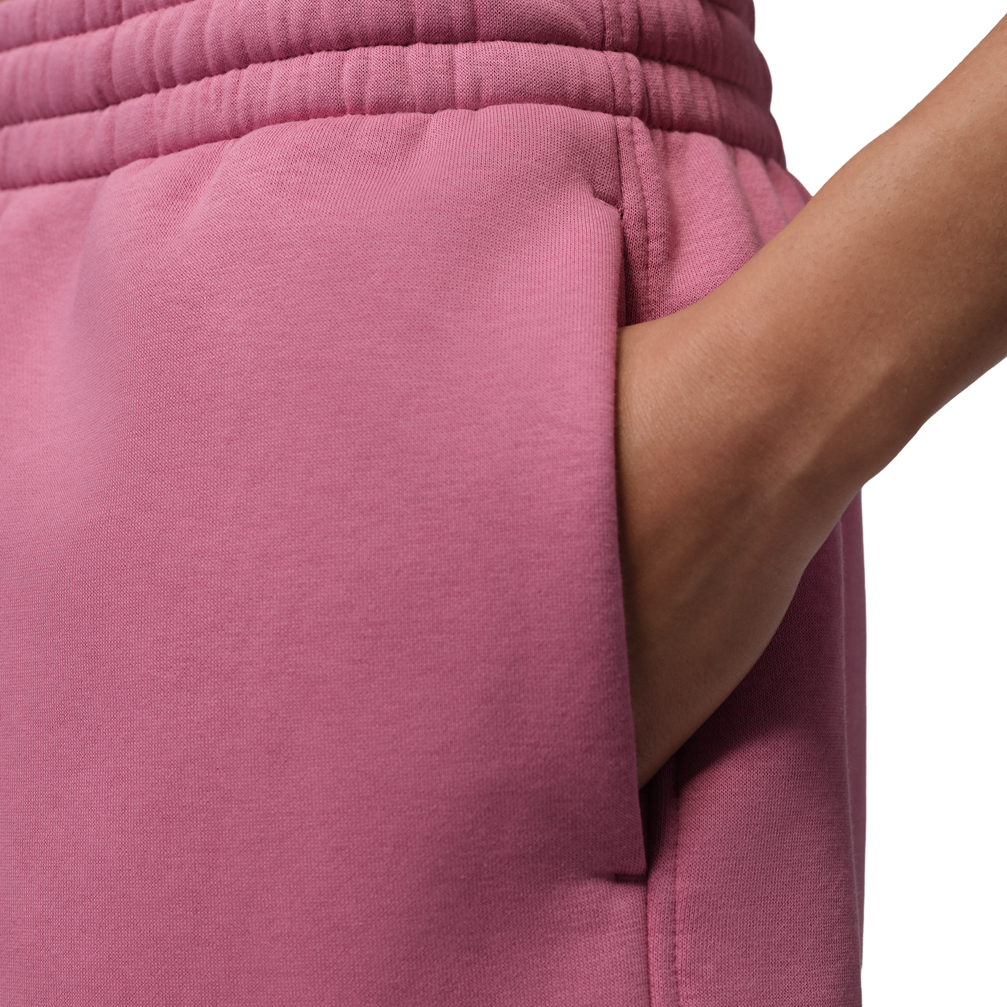 Jordan Brooklyn Fleece Short BB - Women's - Desert Berry