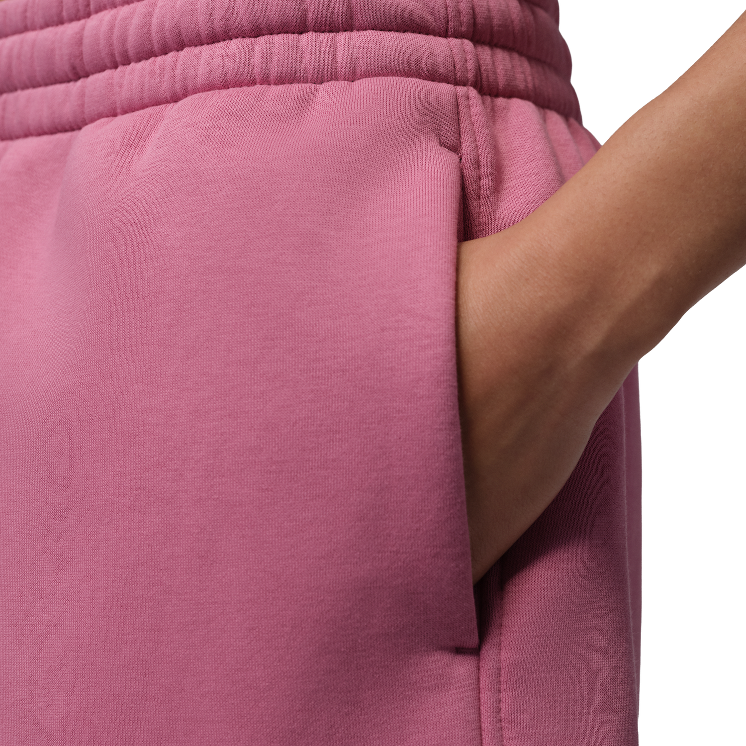 Jordan Brooklyn Fleece Short BB - Women's - Desert Berry