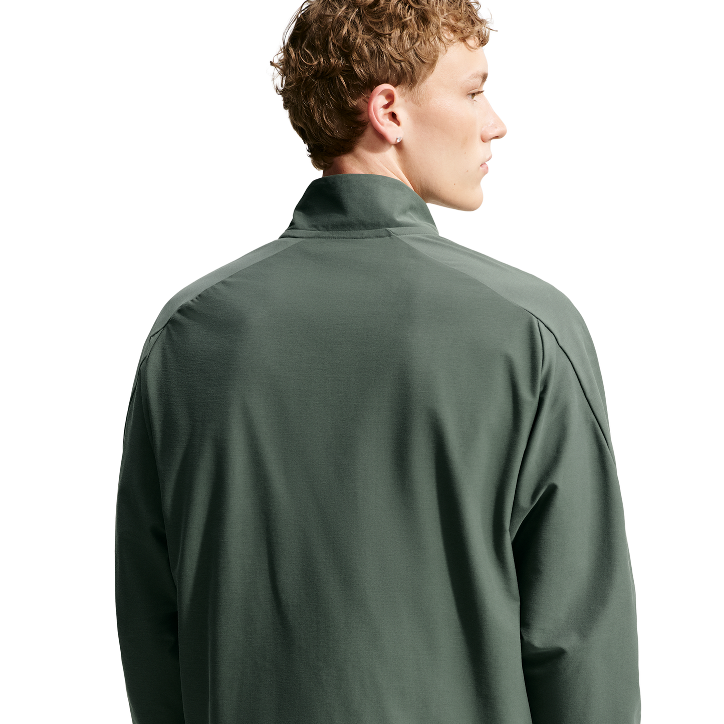 Nike Tech Shori Knit Track Jacket - Men's - Camo Green/Black
