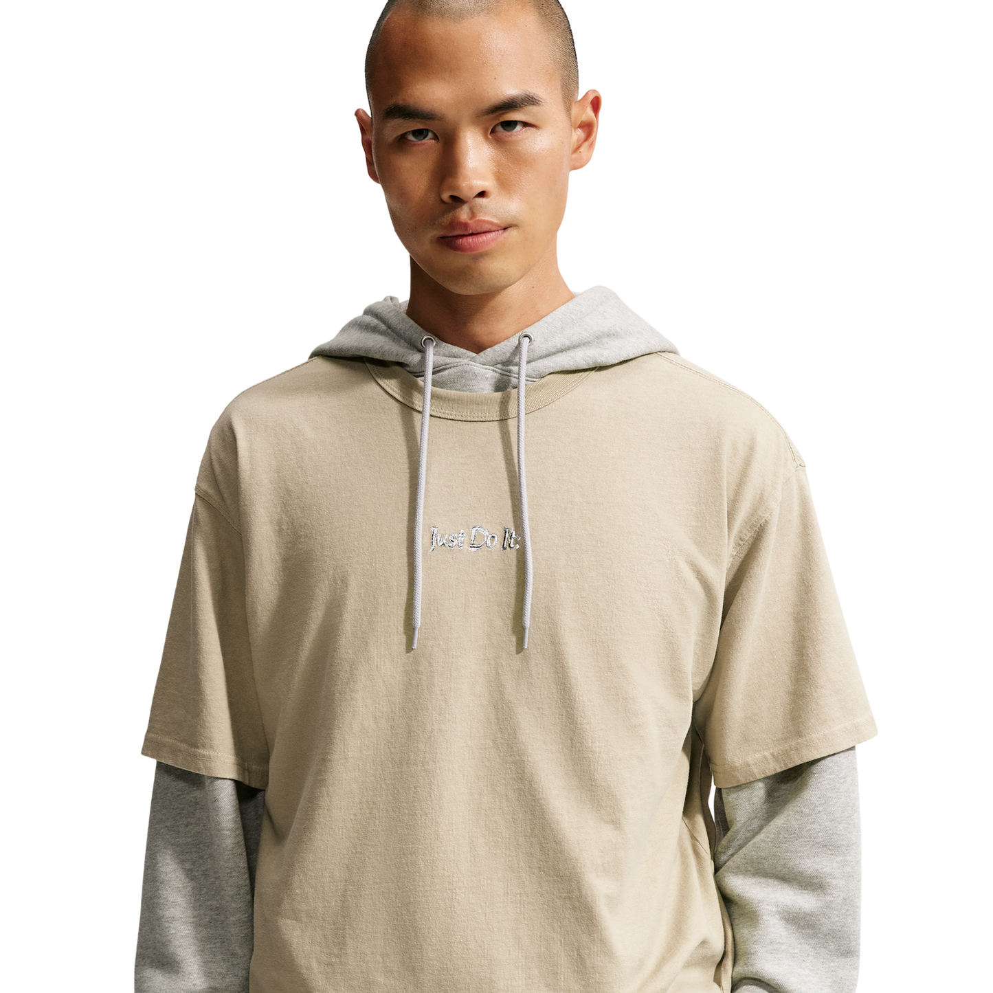Nike NSW Loose Pre Wash Essential T-Shirt - Men's - Desert Khaki