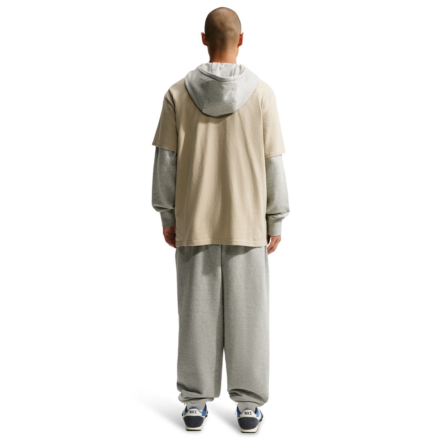Nike NSW Loose Pre Wash Essential T-Shirt - Men's - Desert Khaki