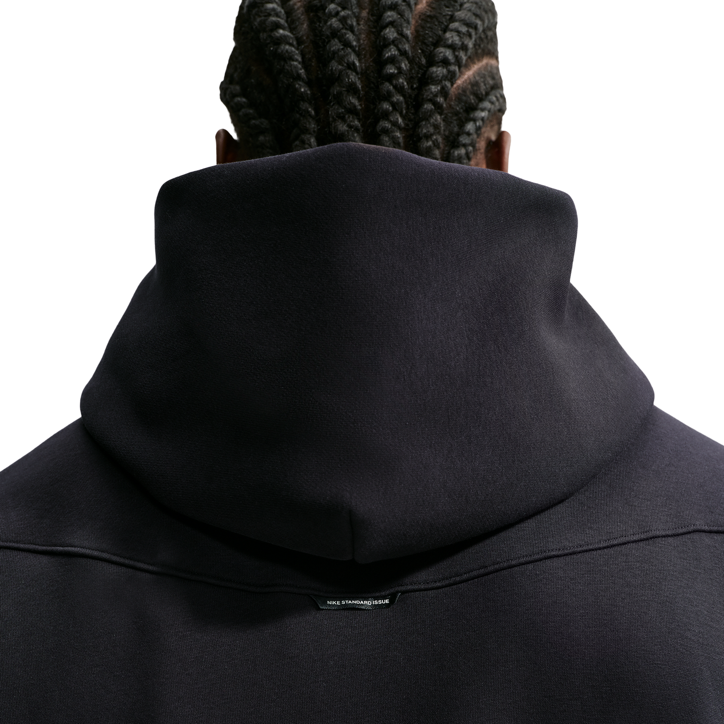 Nike Therma-FIT Standard Issue PO Hoodie Skull - Men's - Black/Pale Ivory/Light Current Blue