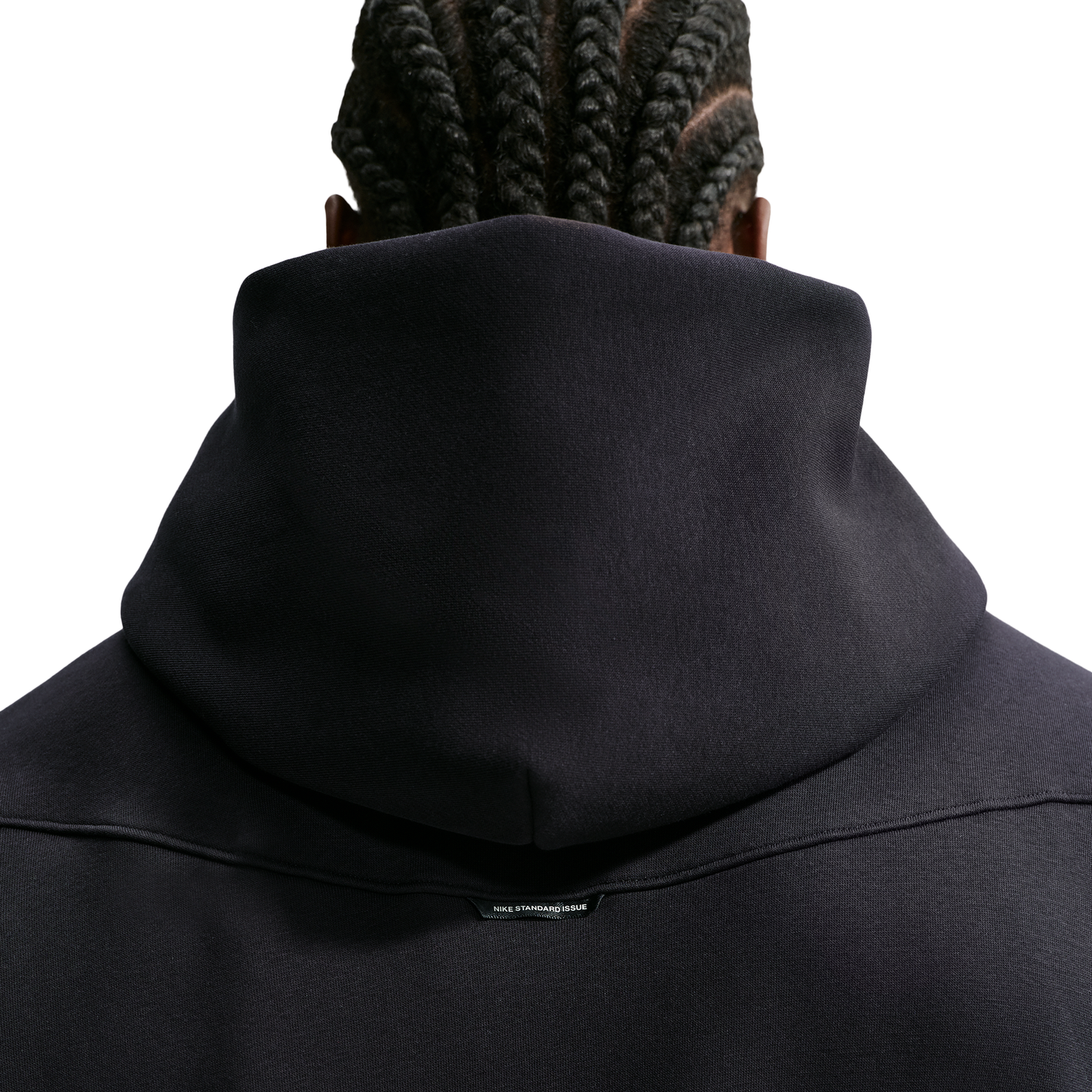 Nike Therma-FIT Standard Issue PO Hoodie Skull - Men's - Black/Pale Ivory/Light Current Blue