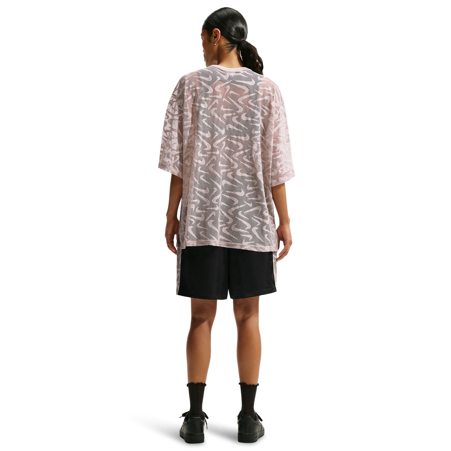 Nike Chill Woven Lace Short - Women's - White/Cream Ii/Black