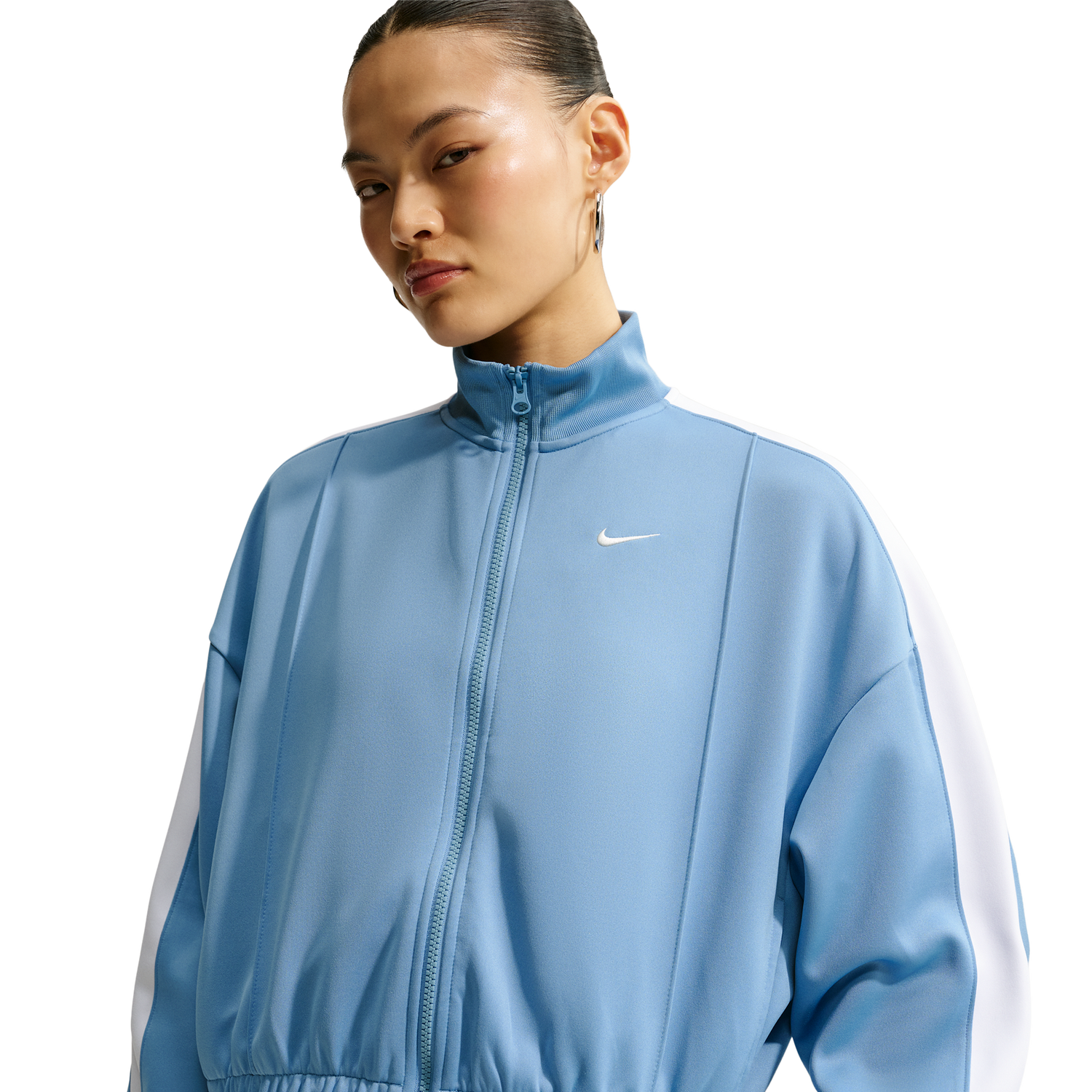 Nike NSW Track Jacket - Women's - Work Blue/White/Sail