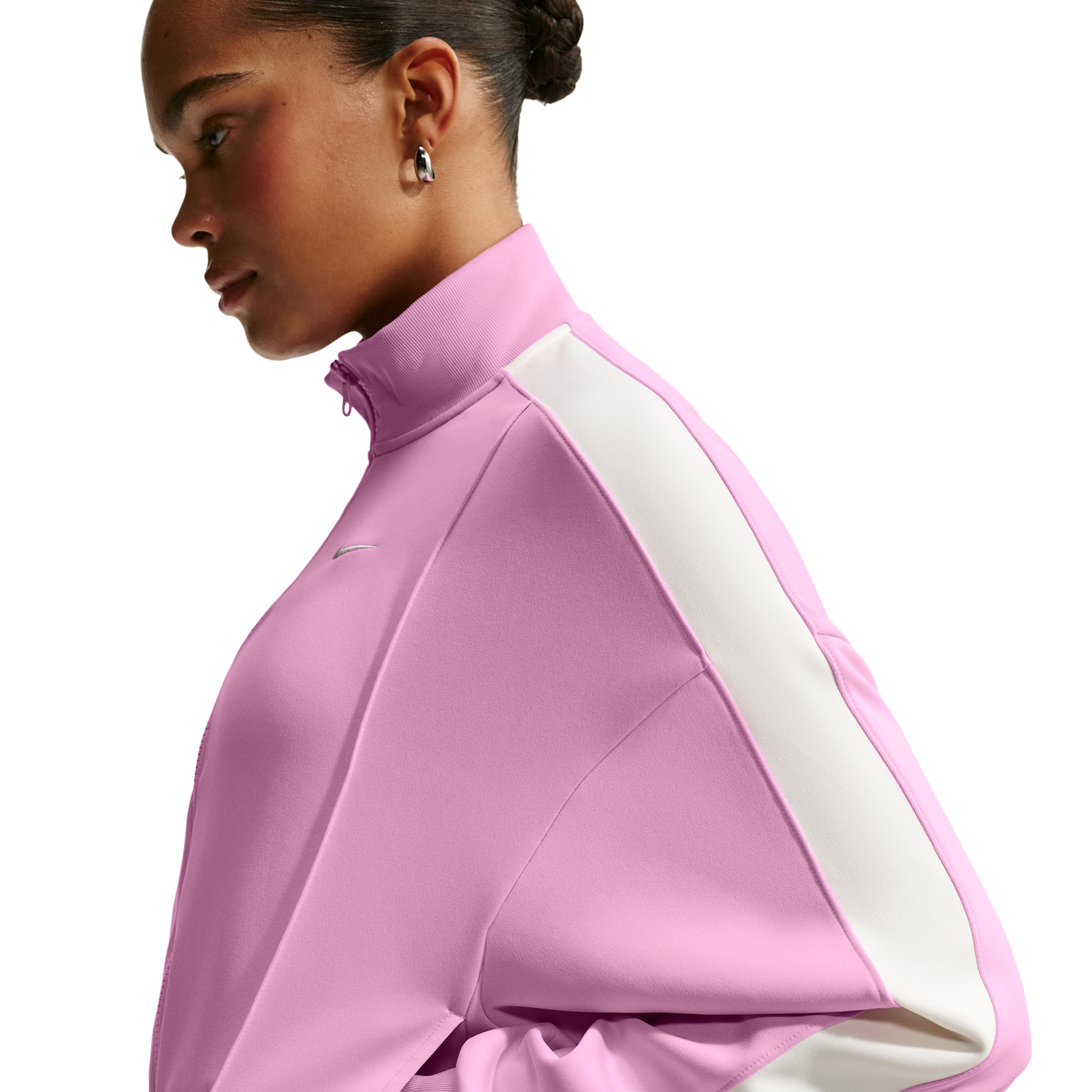 Nike NSW Track Jacket - Women's - Sail/Sail/Pink Rise