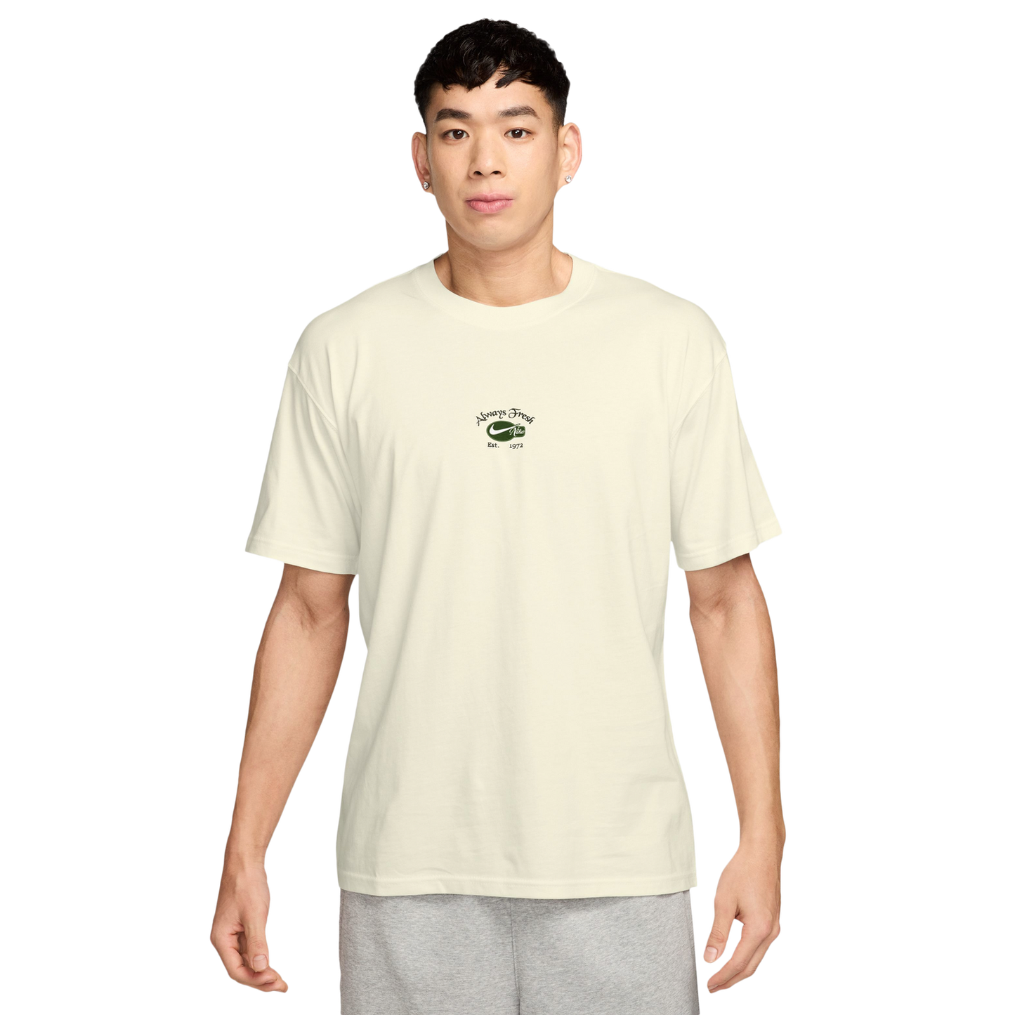 Nike M90 Summit T-Shirt - Men's - Beige/Beige