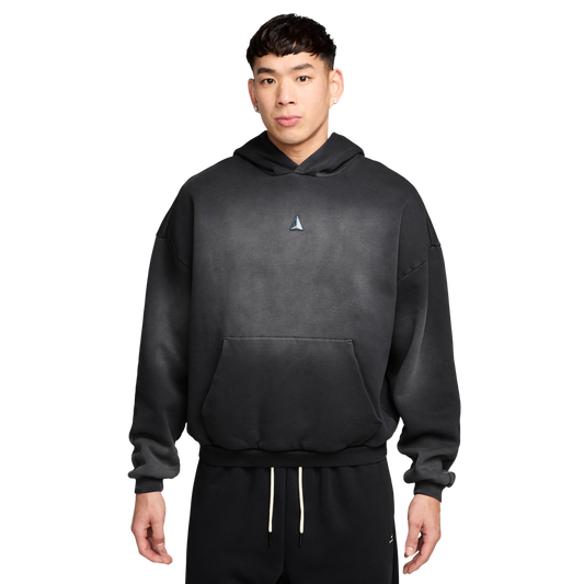 Nike Fleece Pullover Hoodie - Men's - Black/Silver