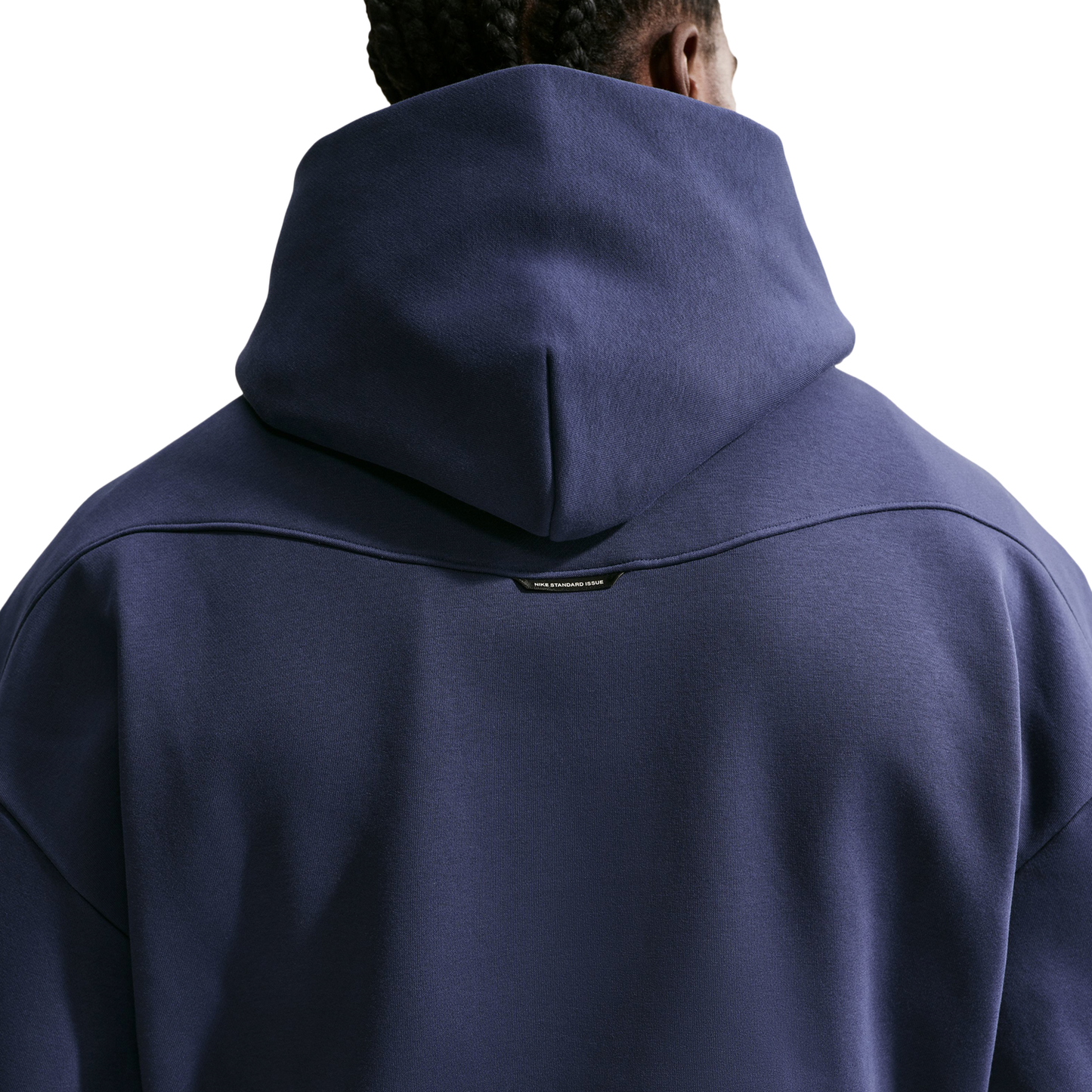 Nike TF SI Brsh Pullover Hoodie - Men's - Navy/White