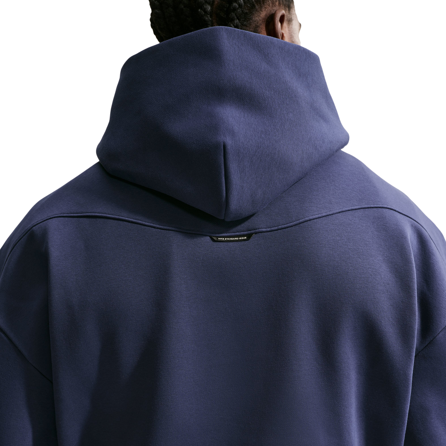 Nike TF SI Brsh Pullover Hoodie - Men's - Navy/White