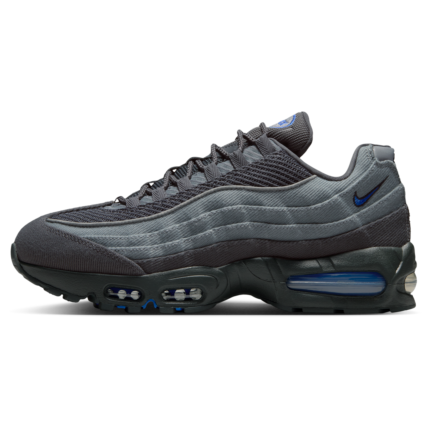 Nike Air Max 95 - Men's - Racer Blue/Anthracite/Smoke Grey