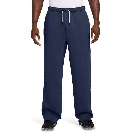 Nike TF SI Brsh Open Hem Pant - Men's - Navy/White