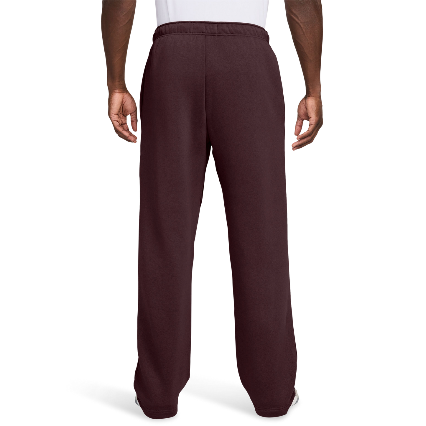 Nike TF SI Brsh Open Hem Pant - Men's - White/Maroon