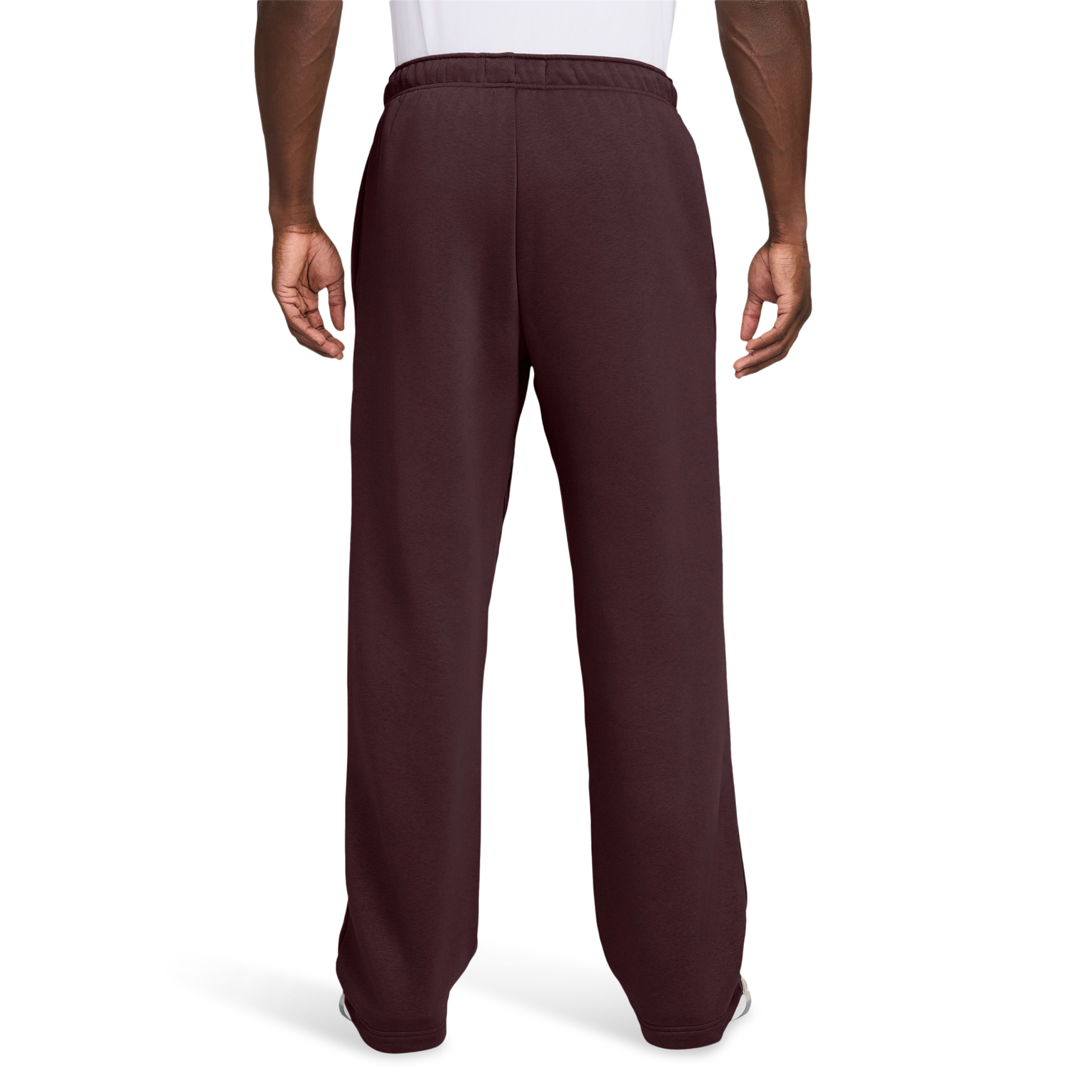 Nike TF SI Brsh Open Hem Pant - Men's - White/Maroon