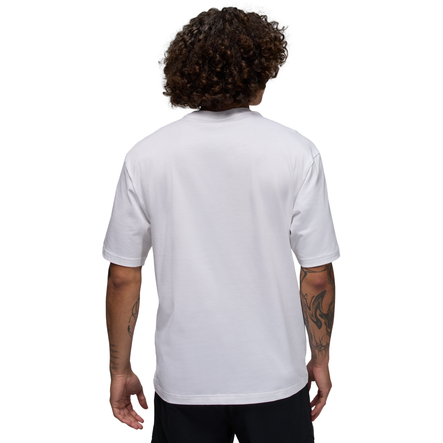 Jordan MJ Brand AJ11 PCH Short Sleeve Crew - Men's - White/White