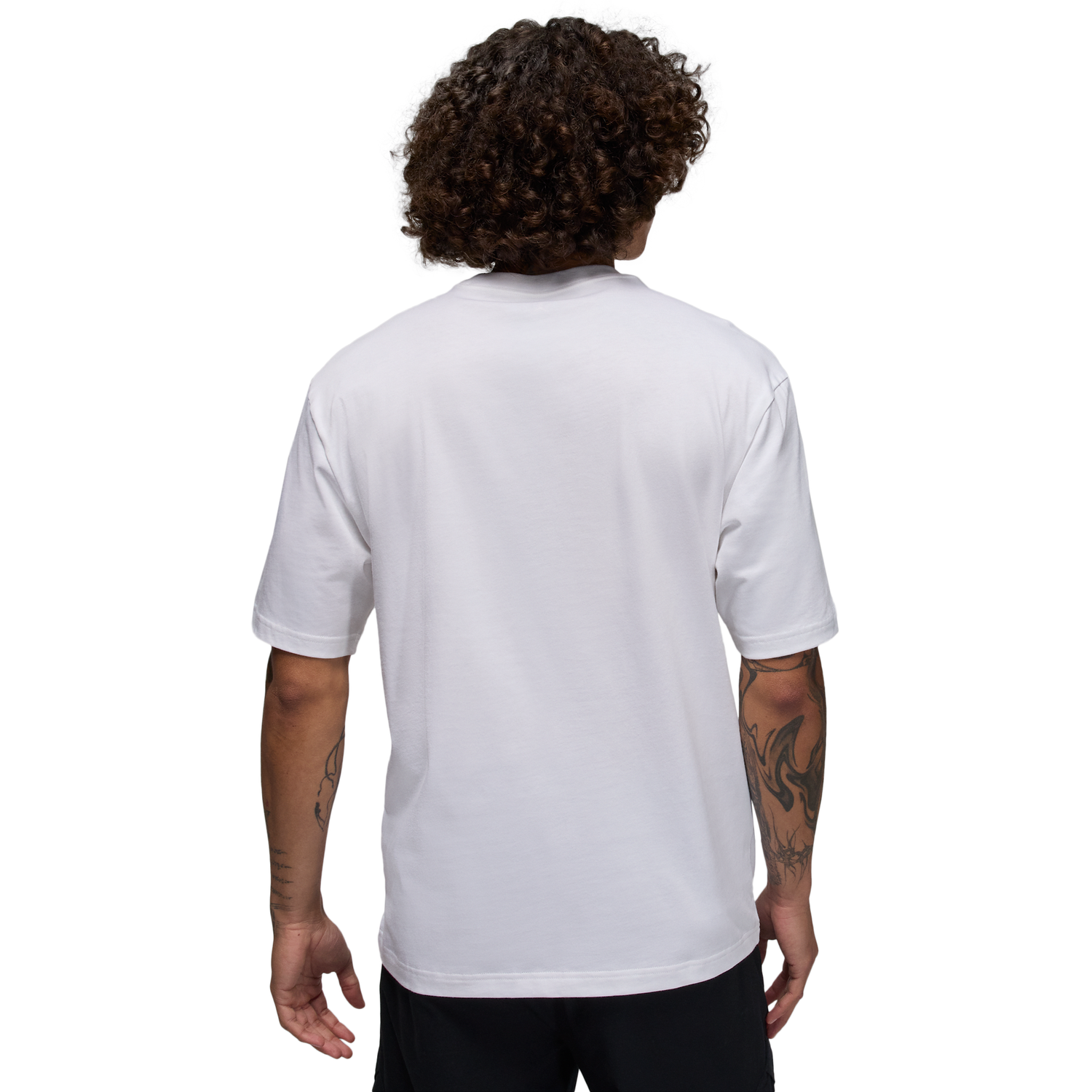 Jordan MJ Brand AJ11 PCH Short Sleeve Crew - Men's - White/White