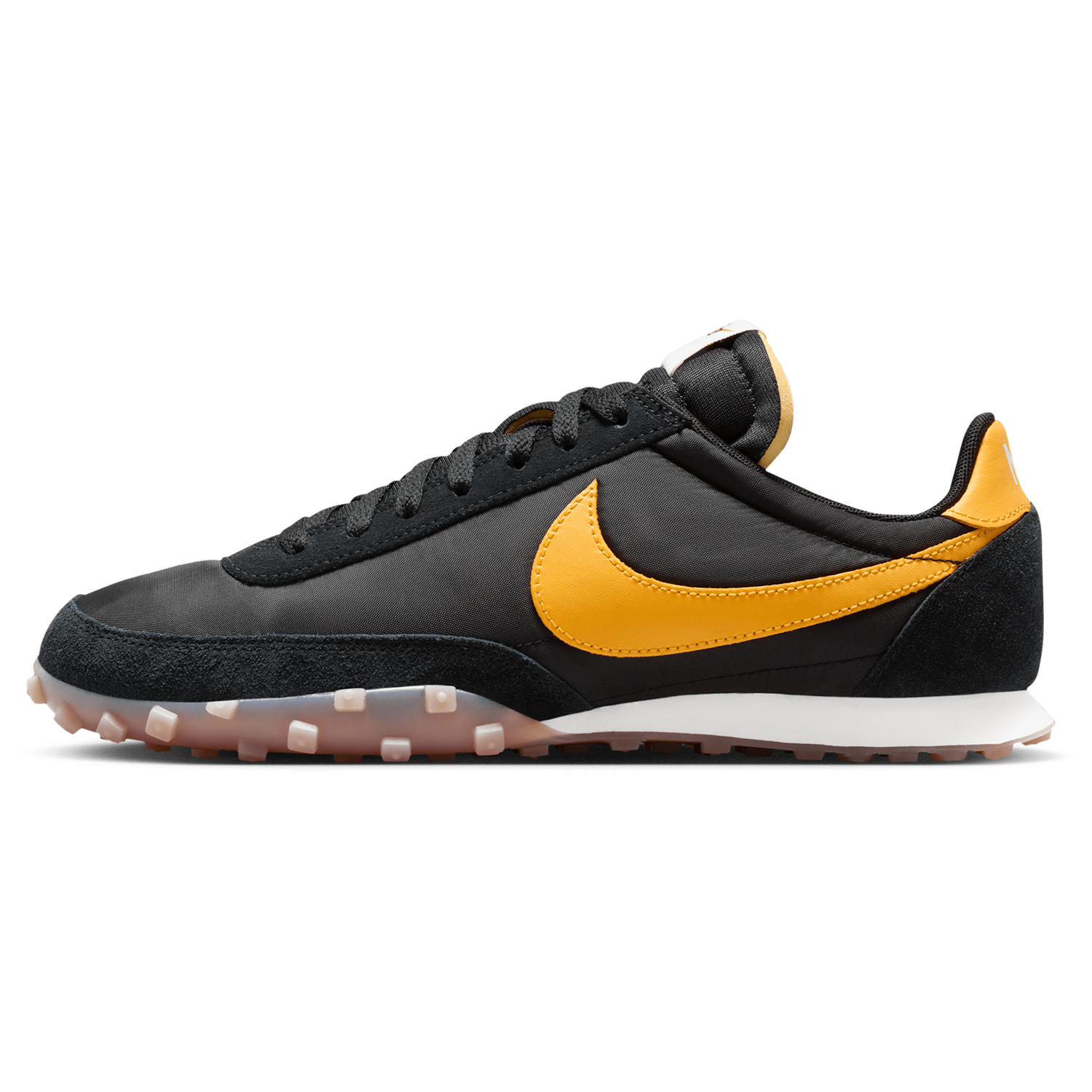 Nike Waffle Racer - Men's - Black/Sail/University Gold