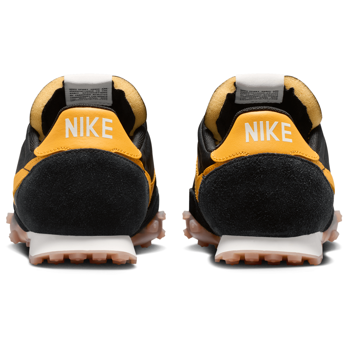 Nike Waffle Racer - Men's - Black/Sail/University Gold