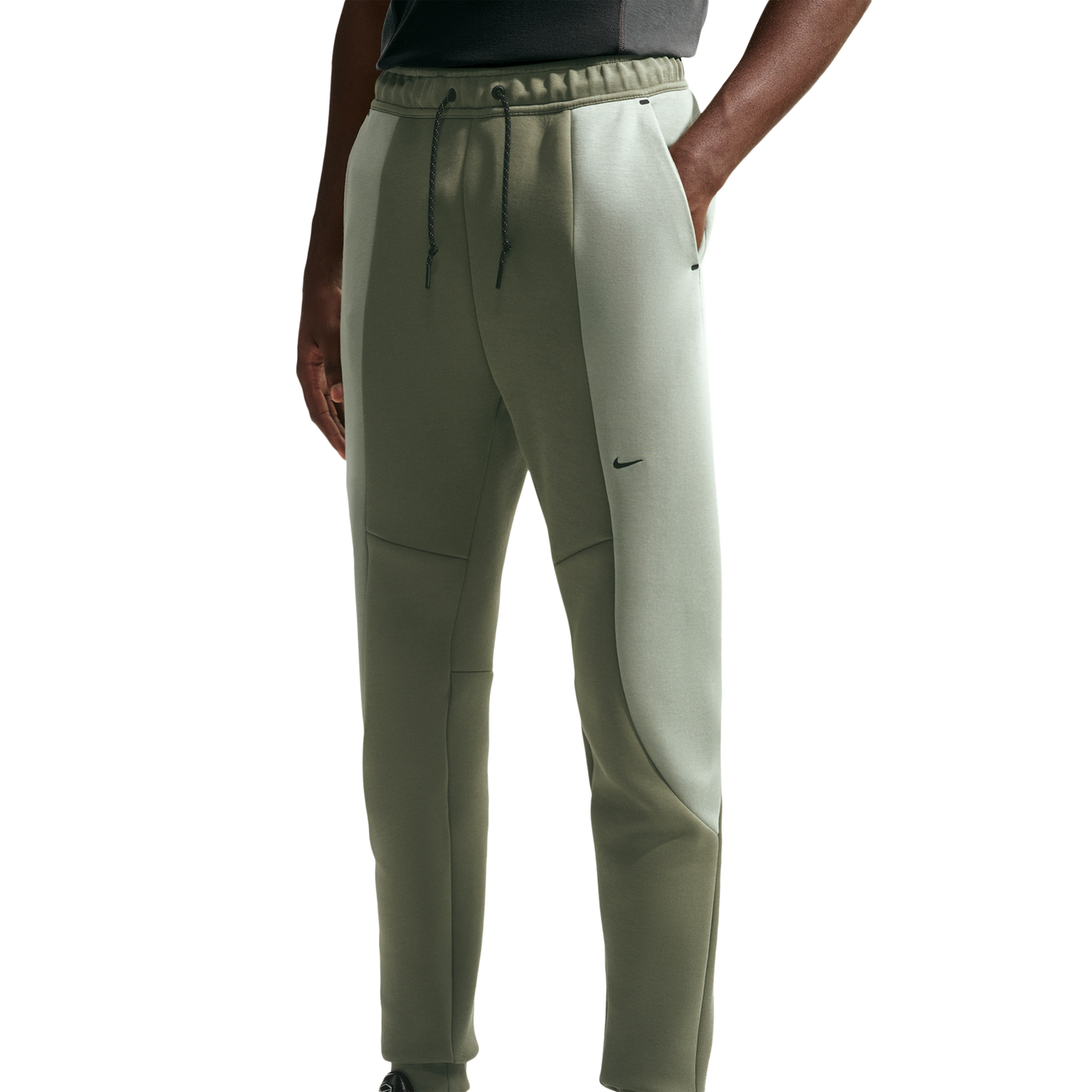 Nike Tech Fleece Pro CB Jogger - Men's - Silver Sage/Jade Horizon/Black