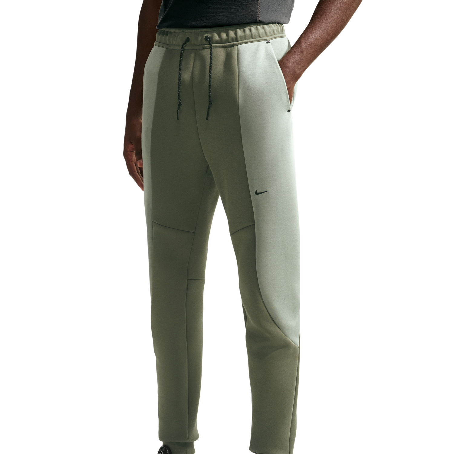 Nike Tech Fleece Pro CB Jogger - Men's - Silver Sage/Jade Horizon/Black