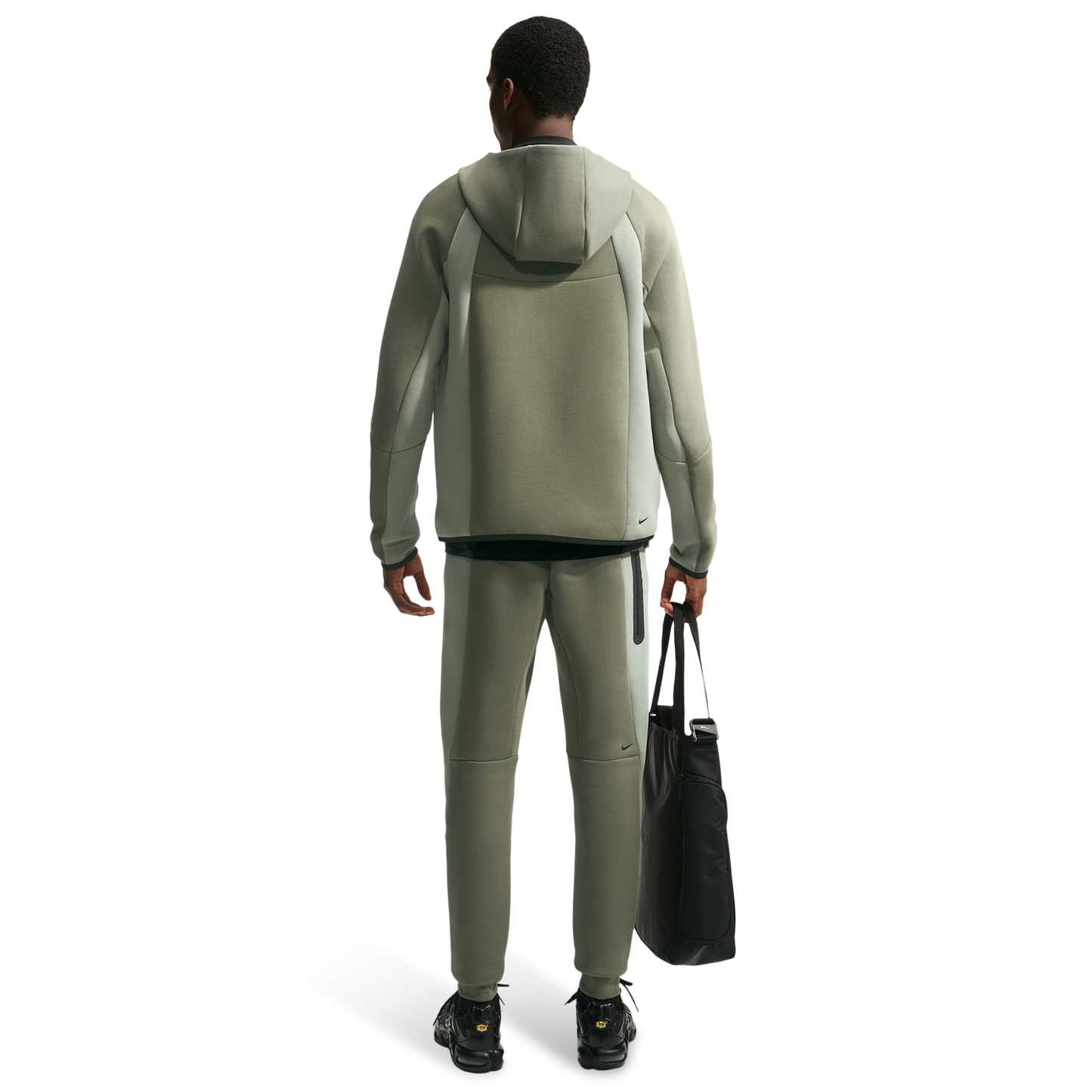 Nike Tech Fleece Pro CB Jogger - Men's - Silver Sage/Jade Horizon/Black