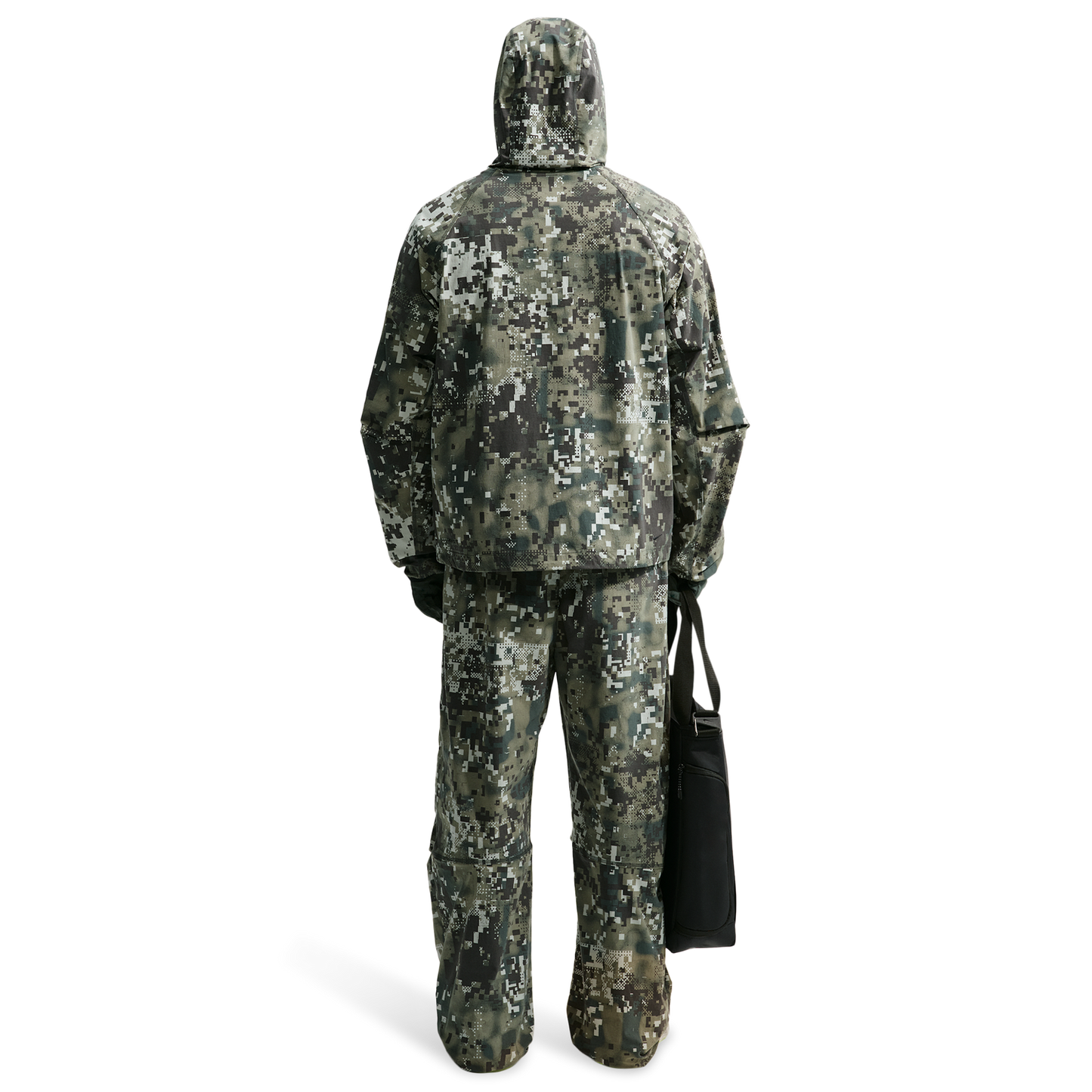 Nike Tech Dri-FIT Woven WR FZ Jacket AOP - Men's - Silver Sage/Black