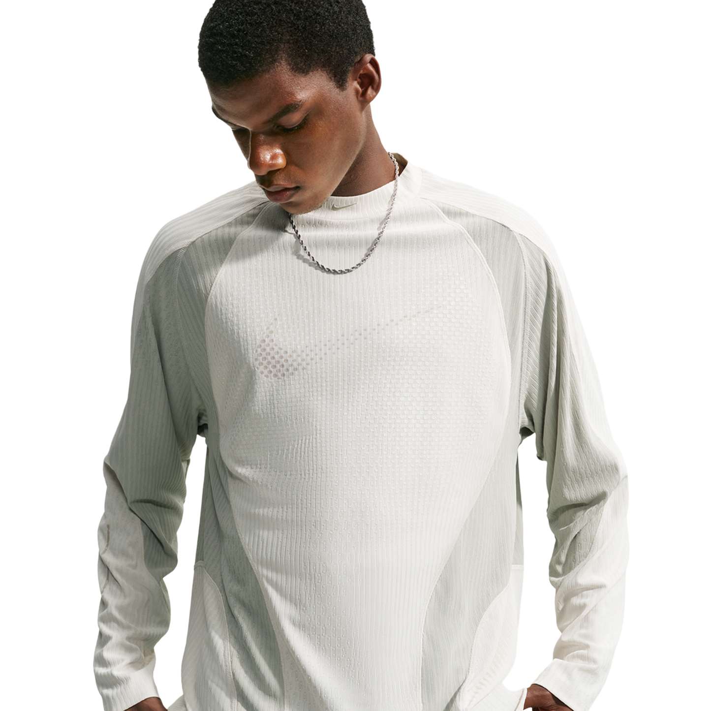 Nike Tech Dri-FIT Adv Magna Jersey - Men's - Spruce Fog/Spruce Fog/Light Bone