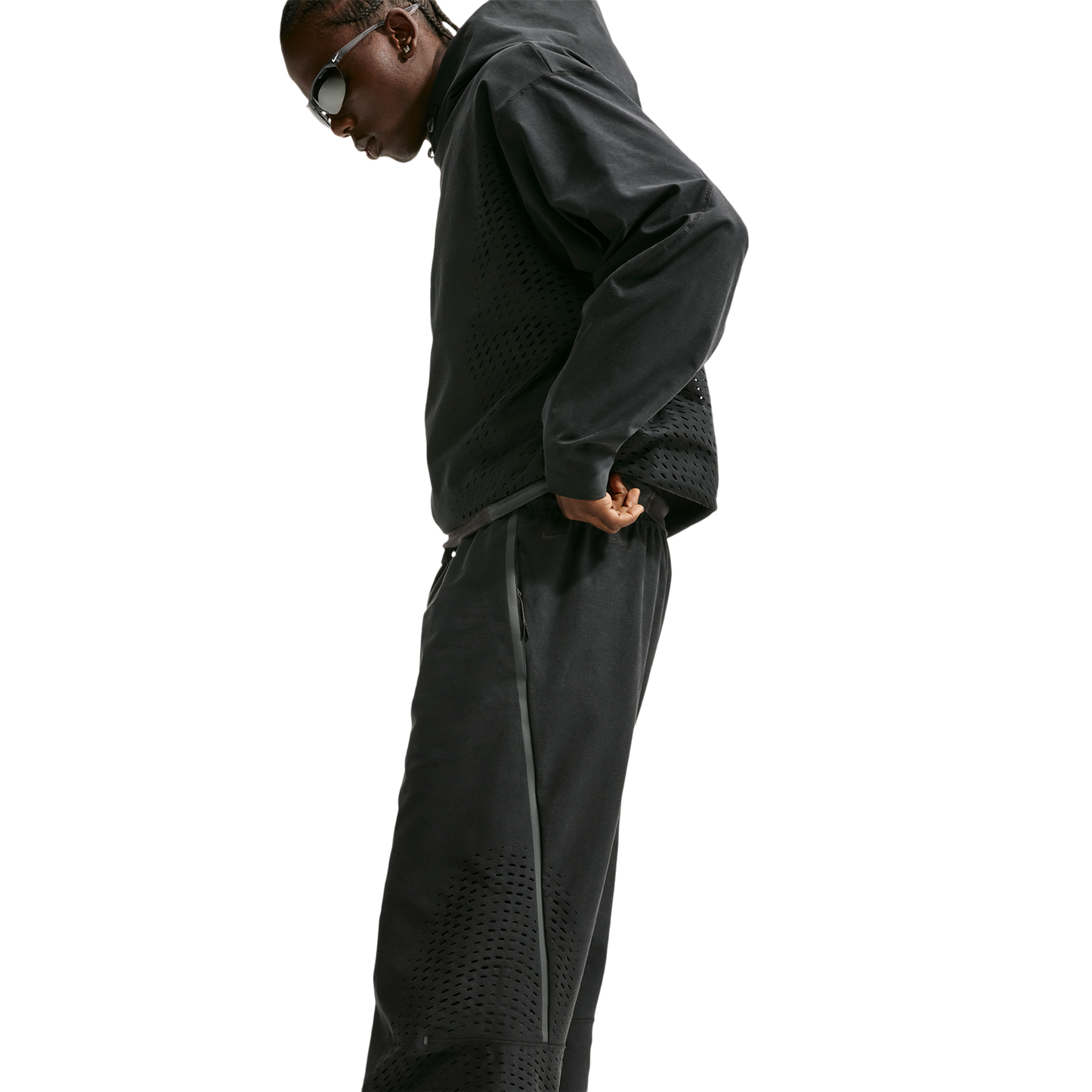 Nike Tech Dri-FIT Shori Perf OH Pant - Men's - Black/Black