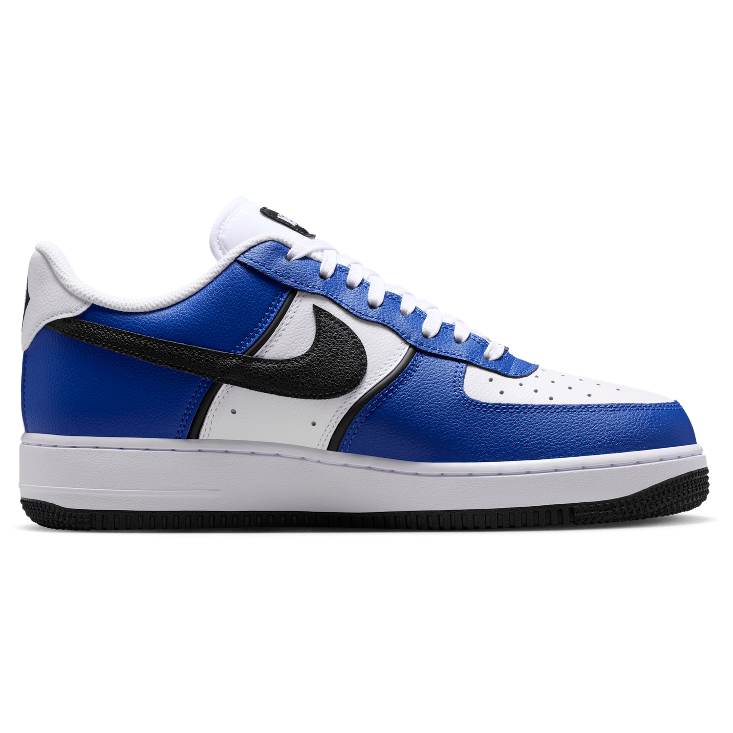 Nike Air Force 1 '07 LV8 - Men's - Black/White/Old Royal
