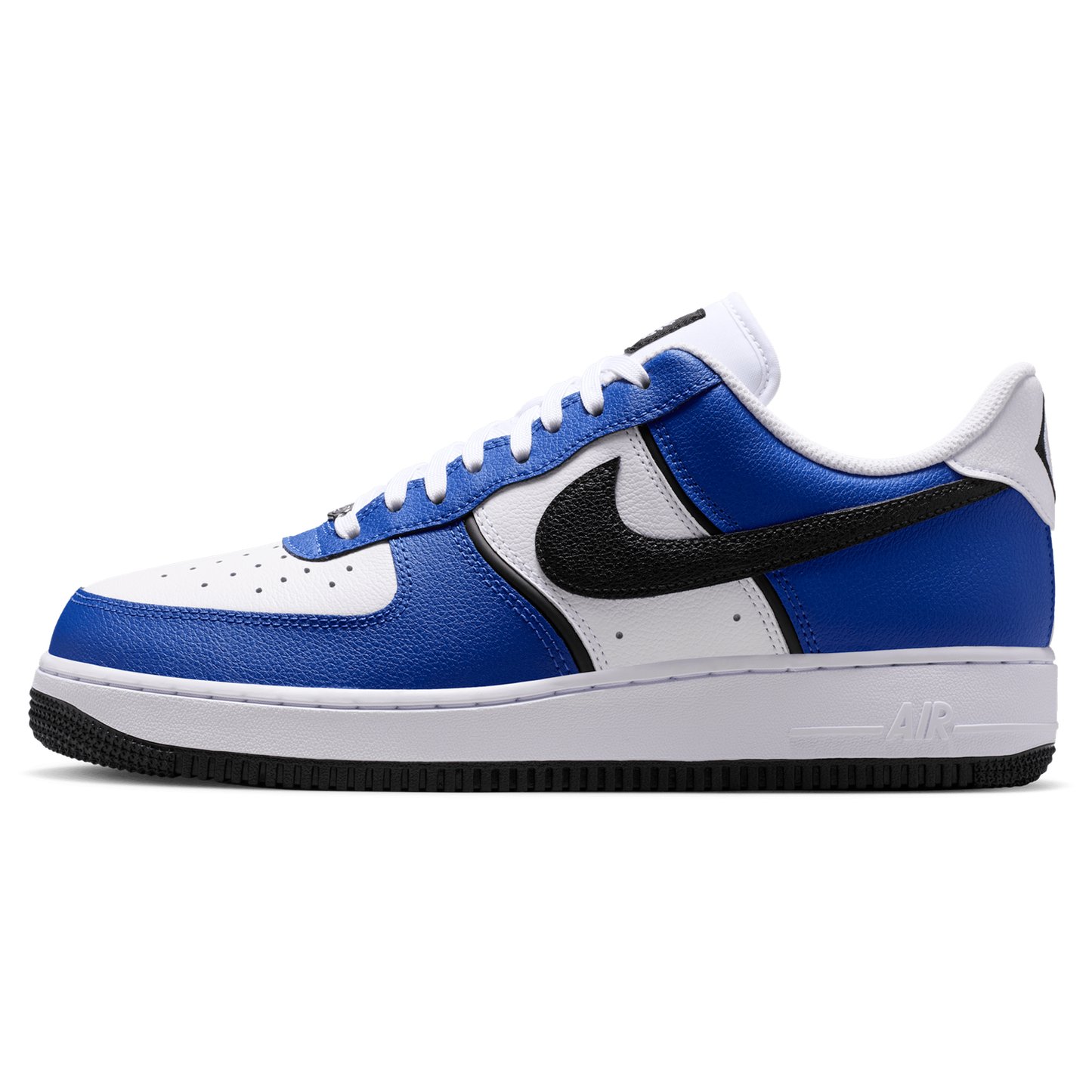 Nike Air Force 1 '07 LV8 - Men's - Black/White/Old Royal