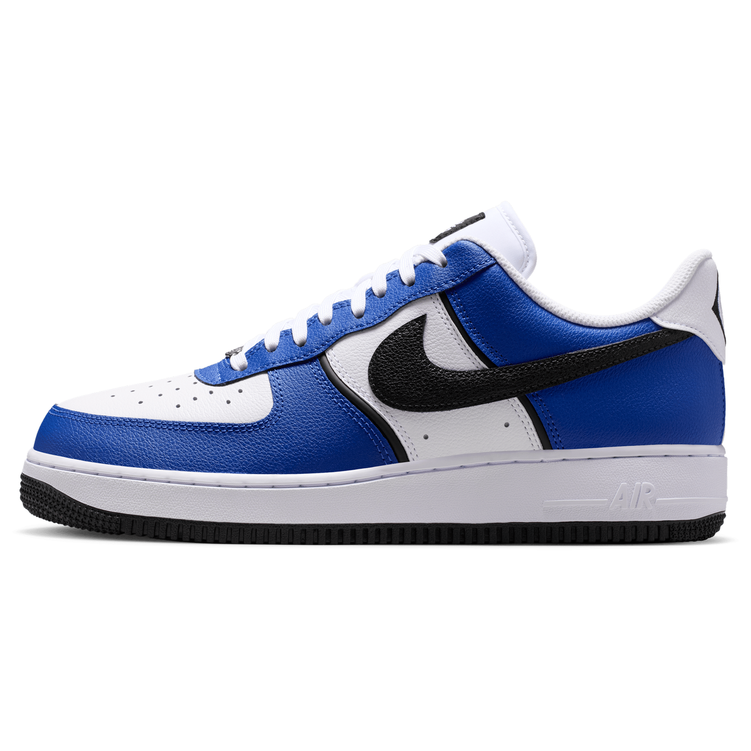 Nike Air Force 1 '07 LV8 - Men's - Black/White/Old Royal