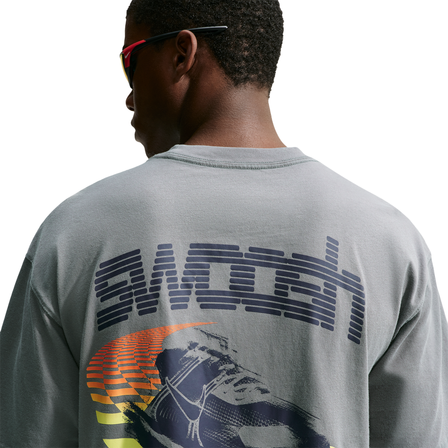 Nike NSW Loose Speed And Sport Tee - Men's - Smoke Grey