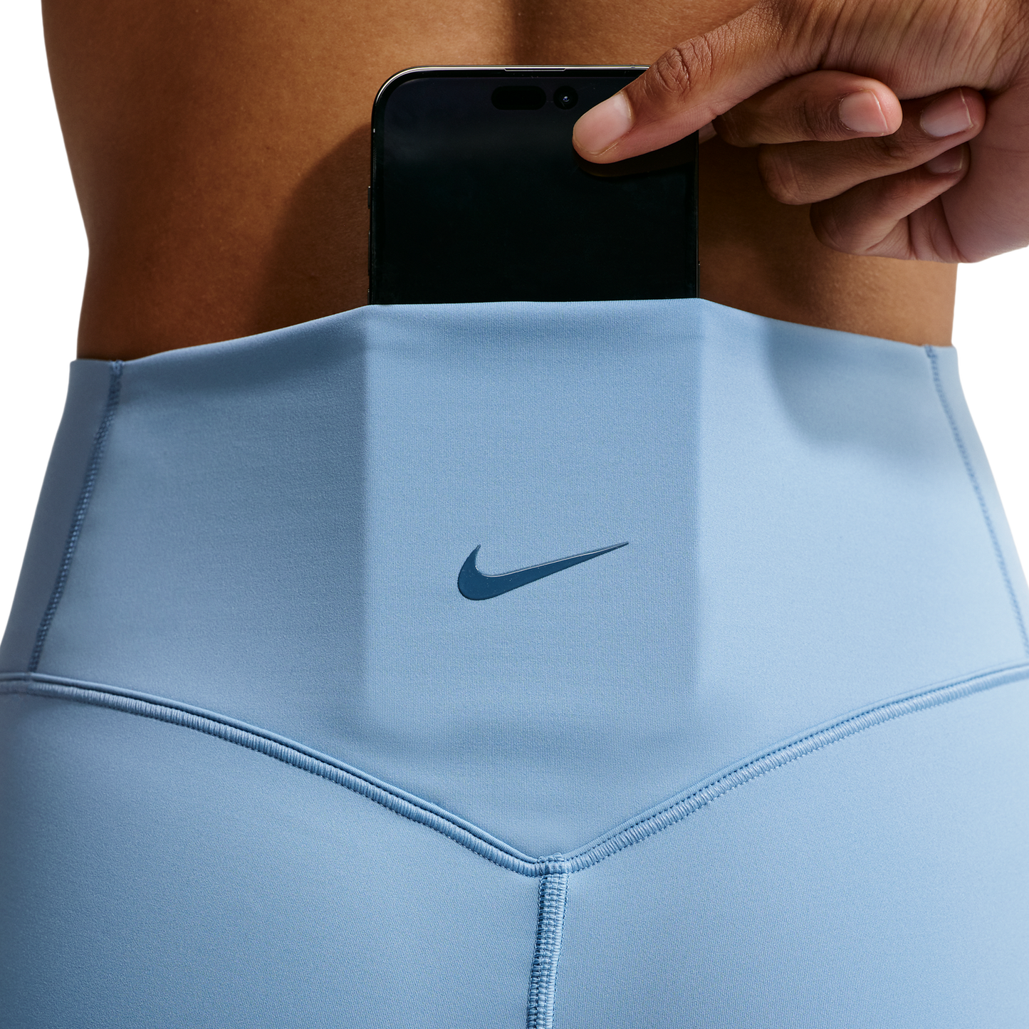 Nike Universal High Rise DF 7/8 Tight - Women's - Work Blue/Chambray/New Slate