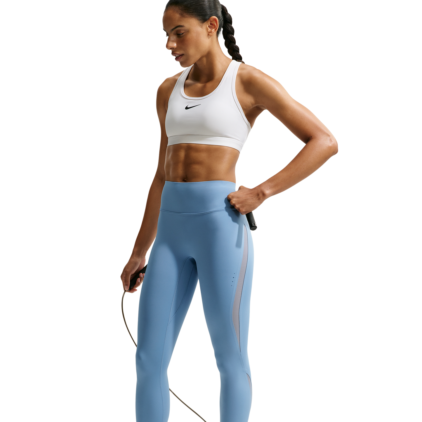 Nike Universal High Rise DF 7/8 Tight - Women's - Work Blue/Chambray/New Slate