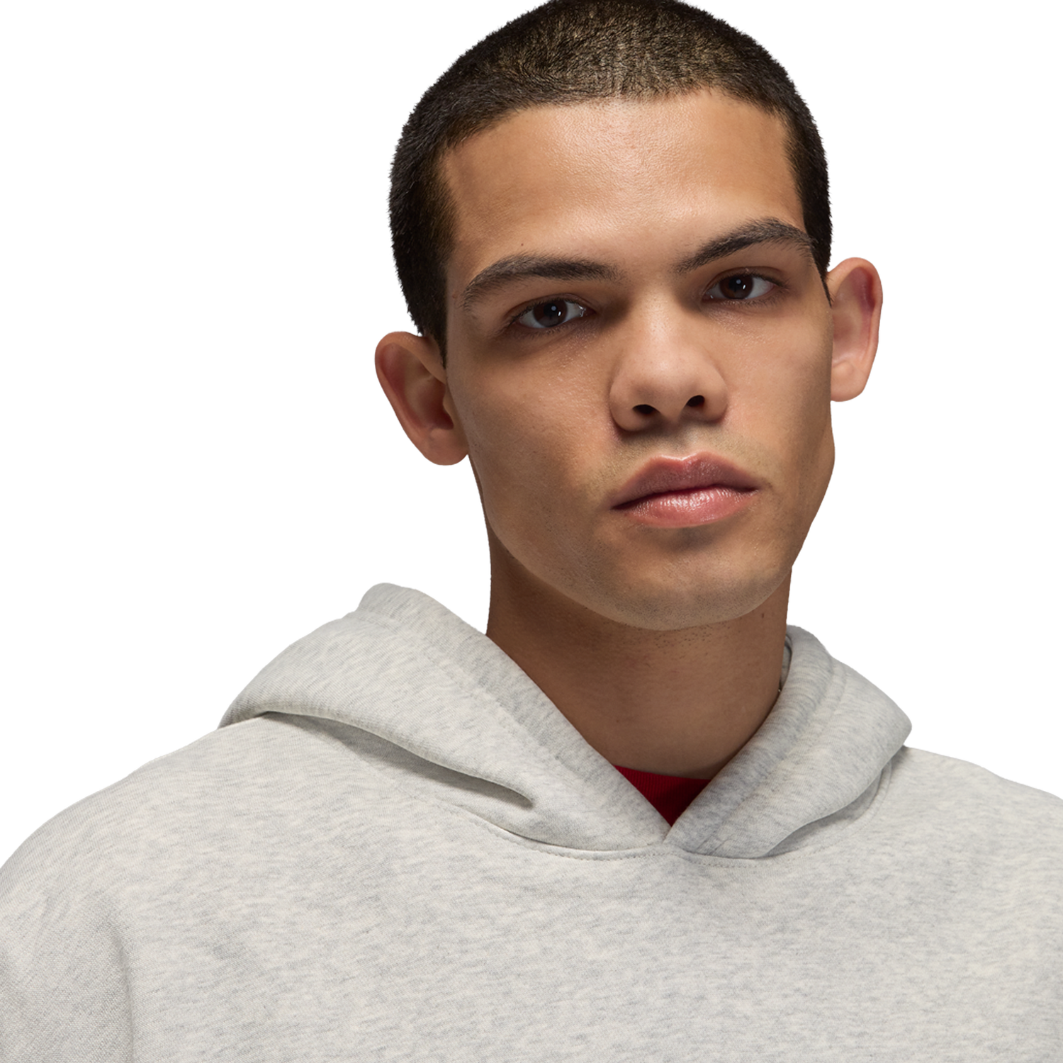 Jordan MJ BRK Oversized Pullover HD CLD - Men's - Grey Heather/Grey Heather